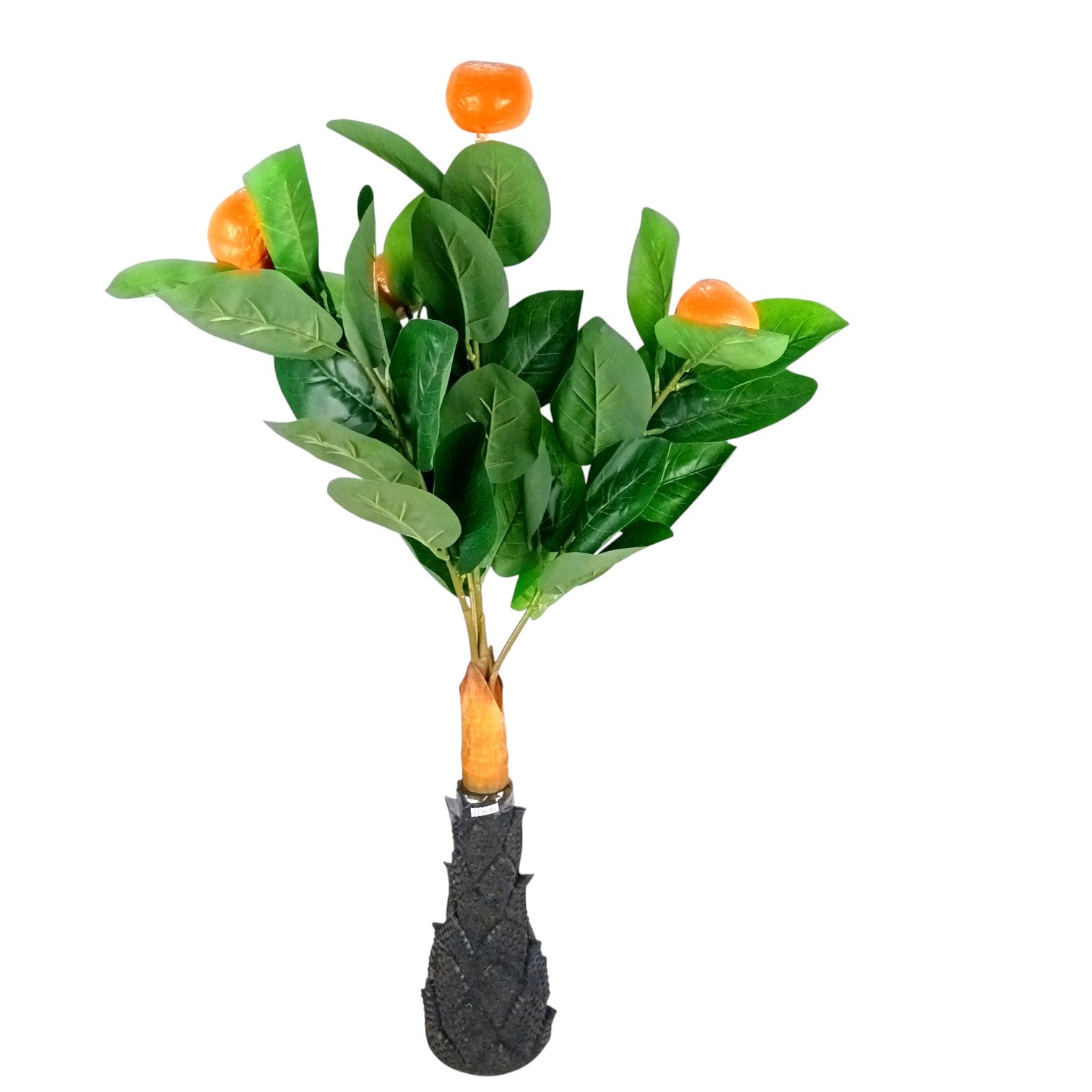 Artificial Leaf Tree | Faux Leaf Vine Plant for Home & Office | Decorative Indoor Potted Green Plant for Living Room Balcony Tabletop Diwali Decor Gifting - 36 Inch