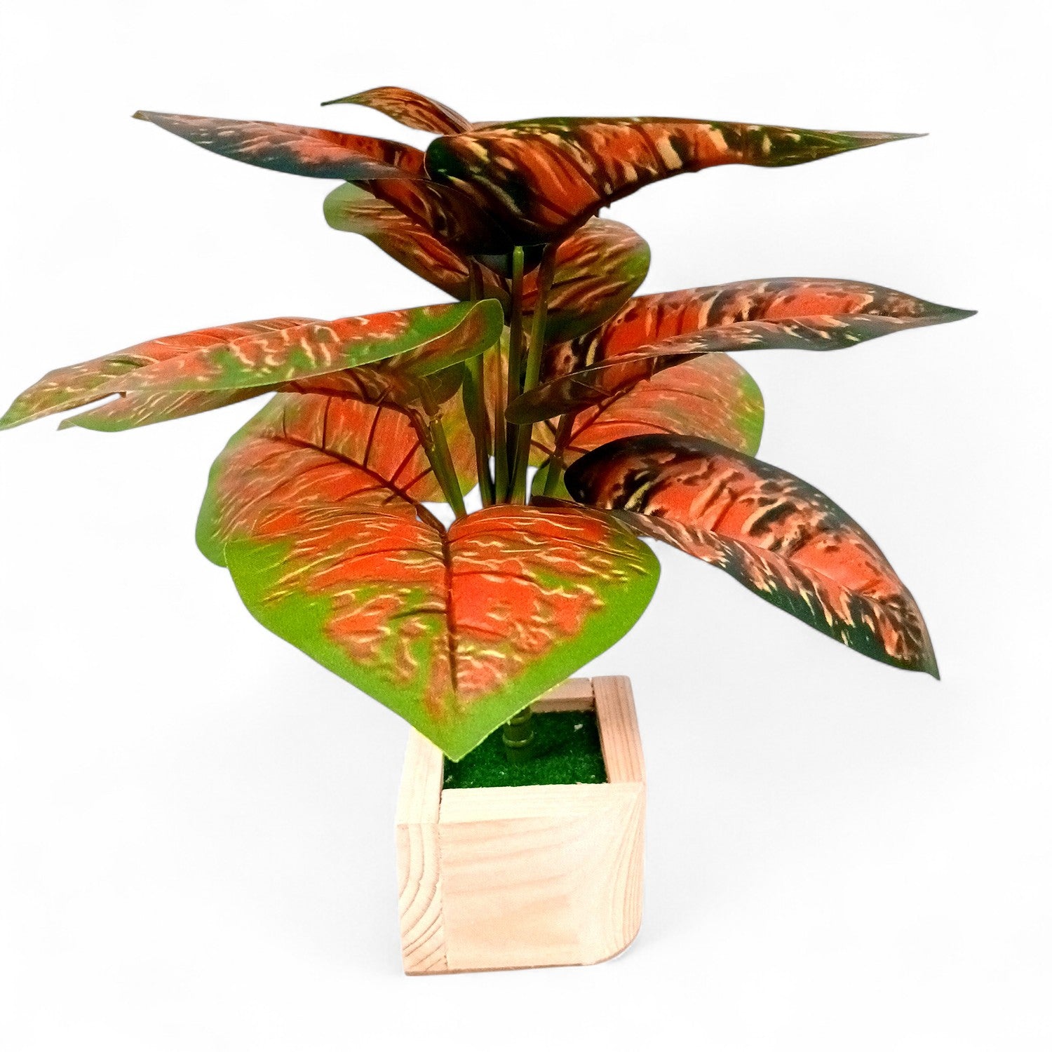 Artificial Plant with Pot | Fake Faux Indoor Potted Money Plant - for Home Décor, Living Room, Office Decoration -10 Inch - Apkamart #Style_Design 1