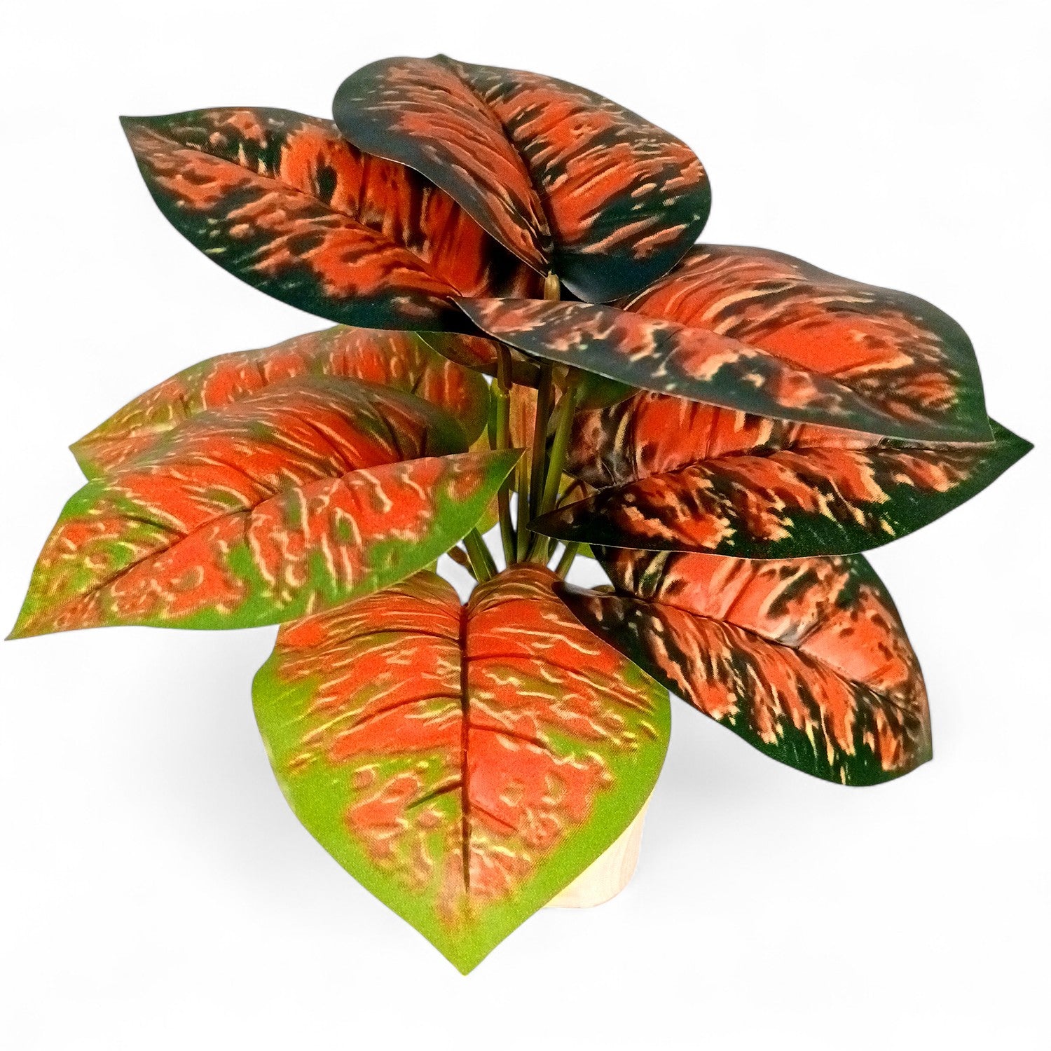 Artificial Plant with Pot | Fake Faux Indoor Potted Money Plant - for Home Décor, Living Room, Office Decoration -10 Inch - Apkamart #Style_Design 1