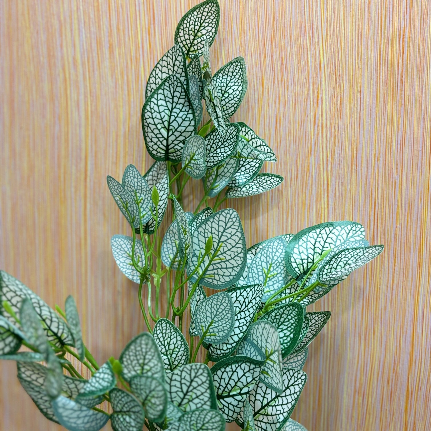 Artificial Leaf Bunch | Faux Vine Plant for Home, Balcony & Tabletop Decor | Realistic Indoor Greenery for Living Room, Office, Festive Decoration & Gifting - 16 Inch - Apkamart #Style_Design 2