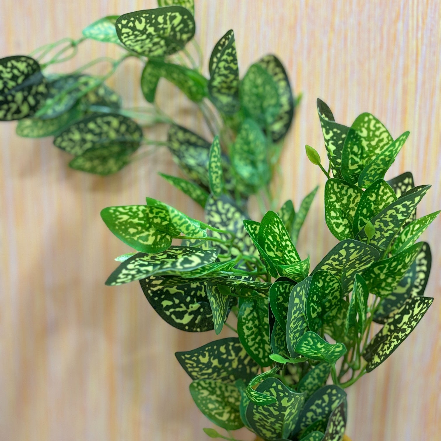 Artificial Leaf Bunch | Faux Vine Plant for Home, Balcony & Tabletop Decor | Realistic Indoor Greenery for Living Room, Office, Festive Decoration & Gifting - 16 Inch - Apkamart #Style_Design 3