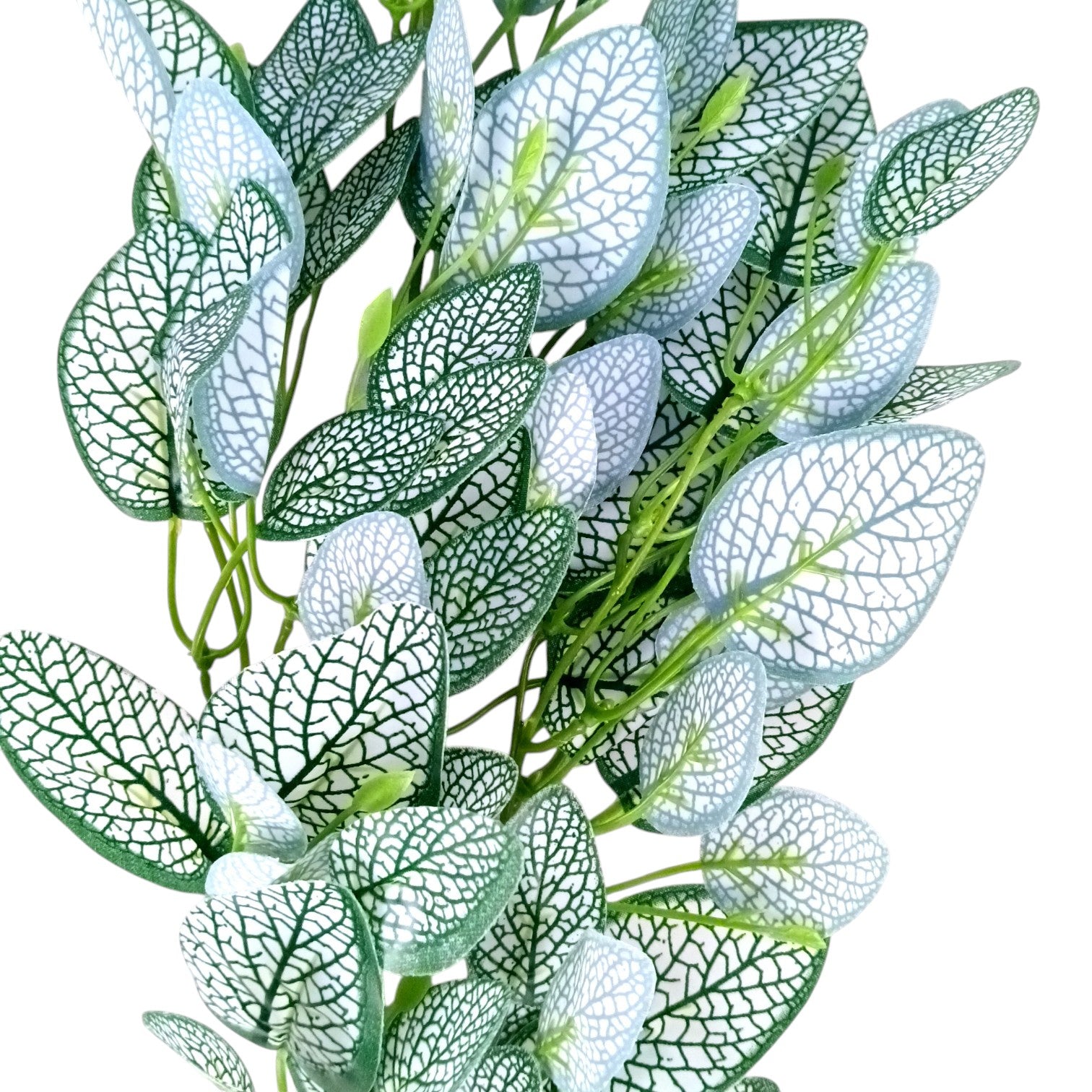 Artificial Leaf Bunch | Faux Vine Plant for Home, Balcony & Tabletop Decor | Realistic Indoor Greenery for Living Room, Office, Festive Decoration & Gifting - 16 Inch - Apkamart #Style_Design 2