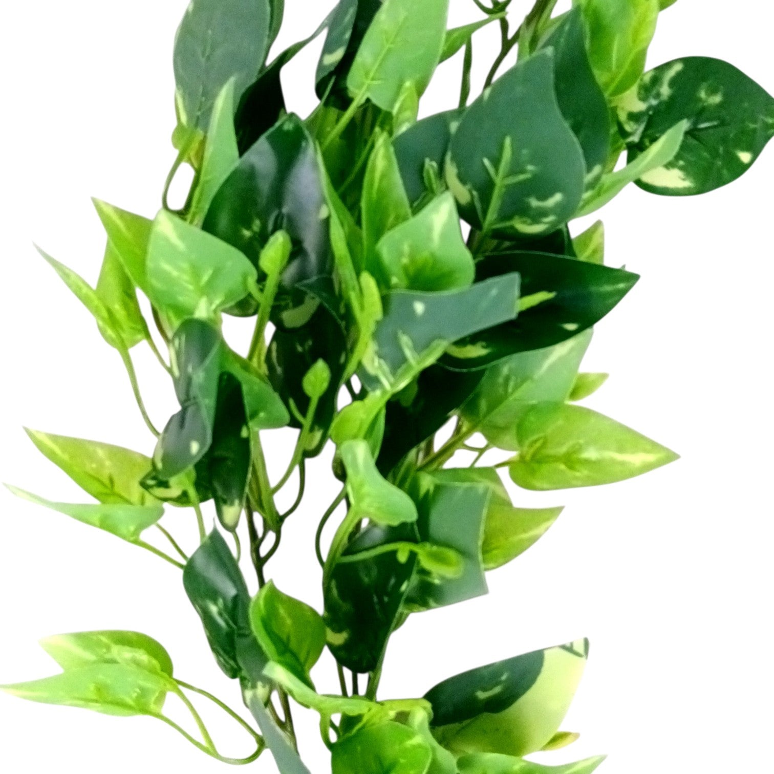 Artificial Leaf Bunch | Faux Vine Plant for Home, Balcony & Tabletop Decor | Realistic Indoor Greenery for Living Room, Office, Festive Decoration & Gifting - 16 Inch - Apkamart #Style_Design 1