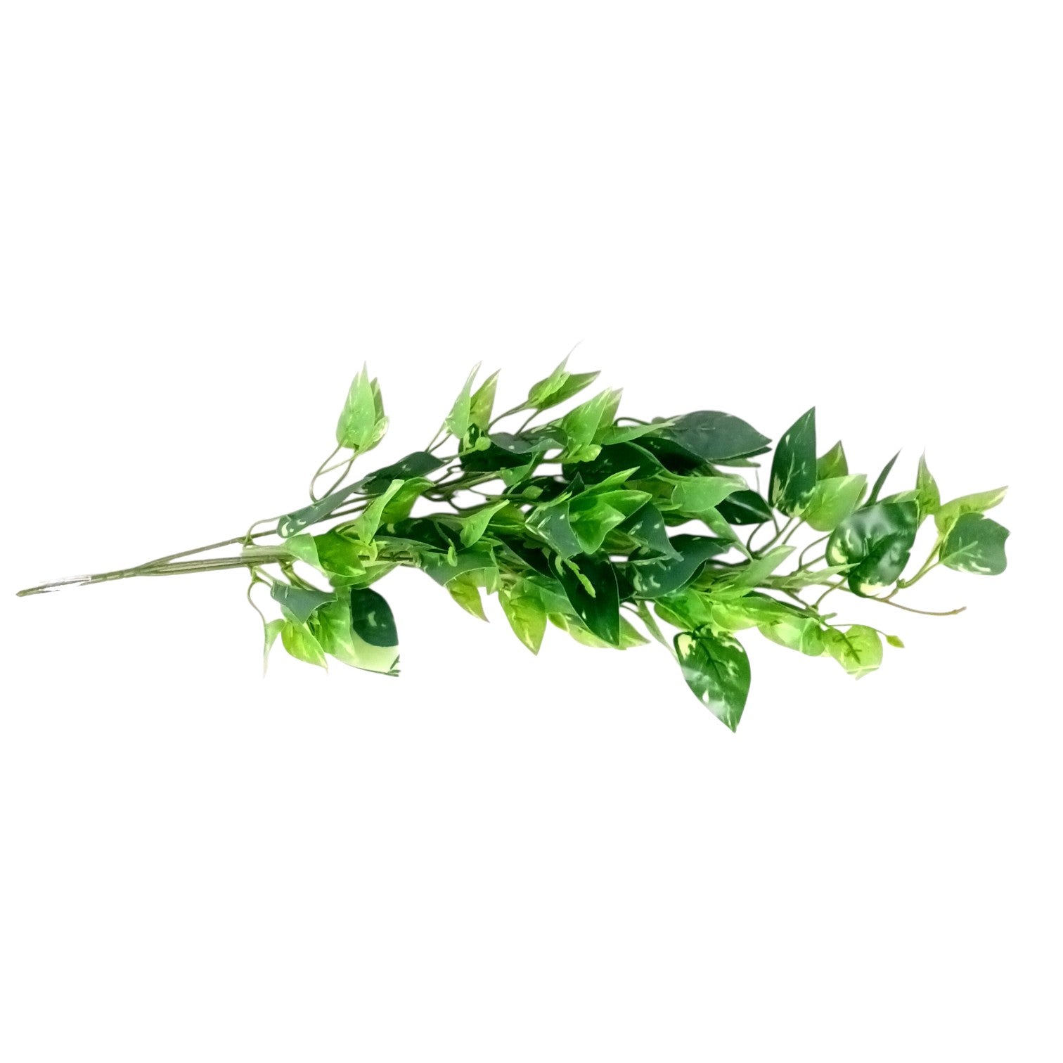 Artificial Leaf Bunch | Faux Vine Plant for Home, Balcony & Tabletop Decor | Realistic Indoor Greenery for Living Room, Office, Festive Decoration & Gifting - 16 Inch - Apkamart #Style_Design 1