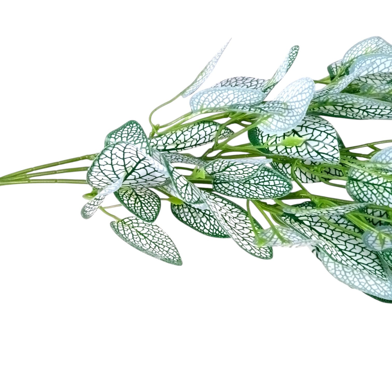 Artificial Leaf Bunch | Faux Vine Plant for Home, Balcony & Tabletop Decor | Realistic Indoor Greenery for Living Room, Office, Festive Decoration & Gifting - 16 Inch - Apkamart #Style_Design 2