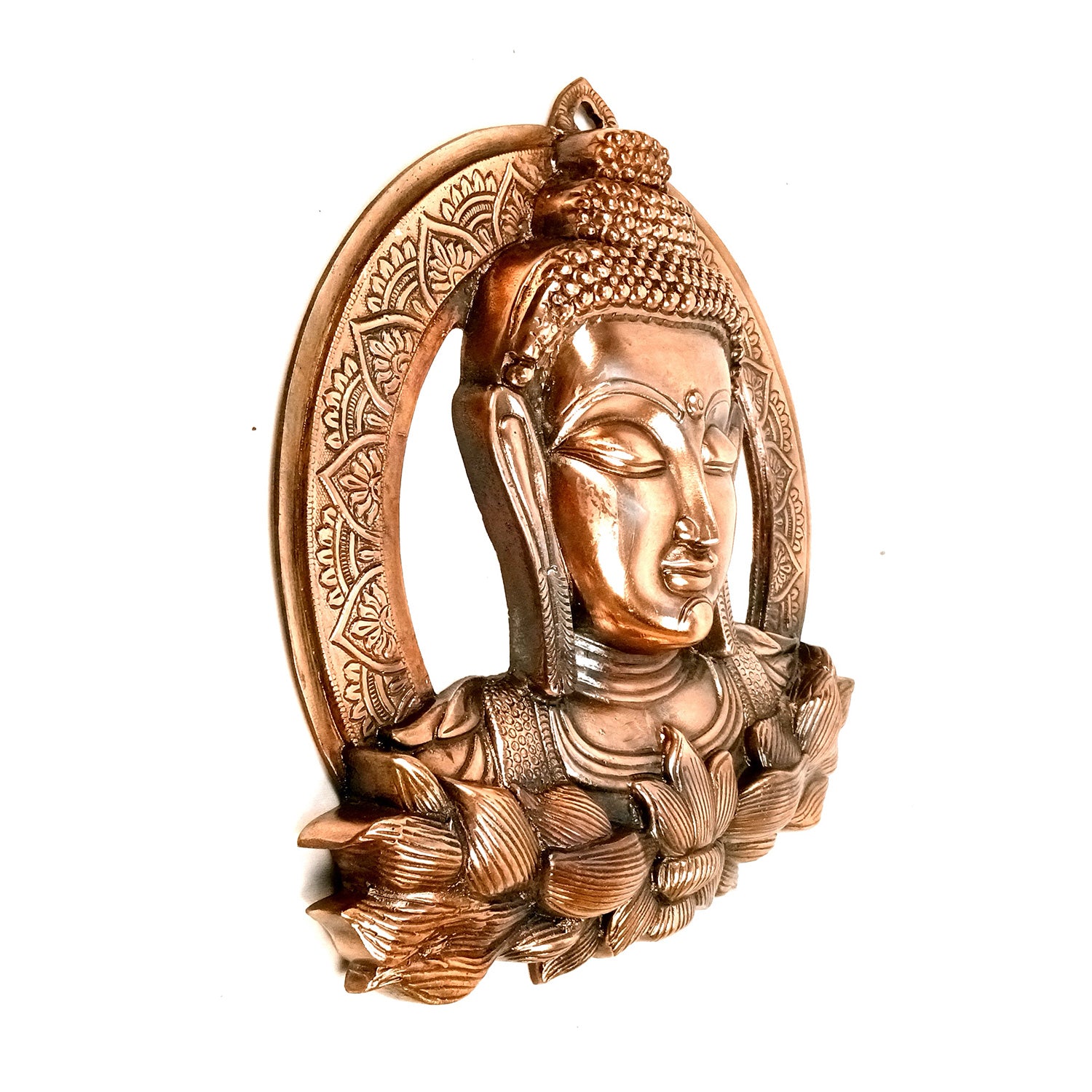 Lord Buddha Wall Hanging - Meditating Design | Bhagwan Buddha Wall Decor - For Home, Gifts & Office Decor | Spiritual Decor - 16 Inch - Apkamart