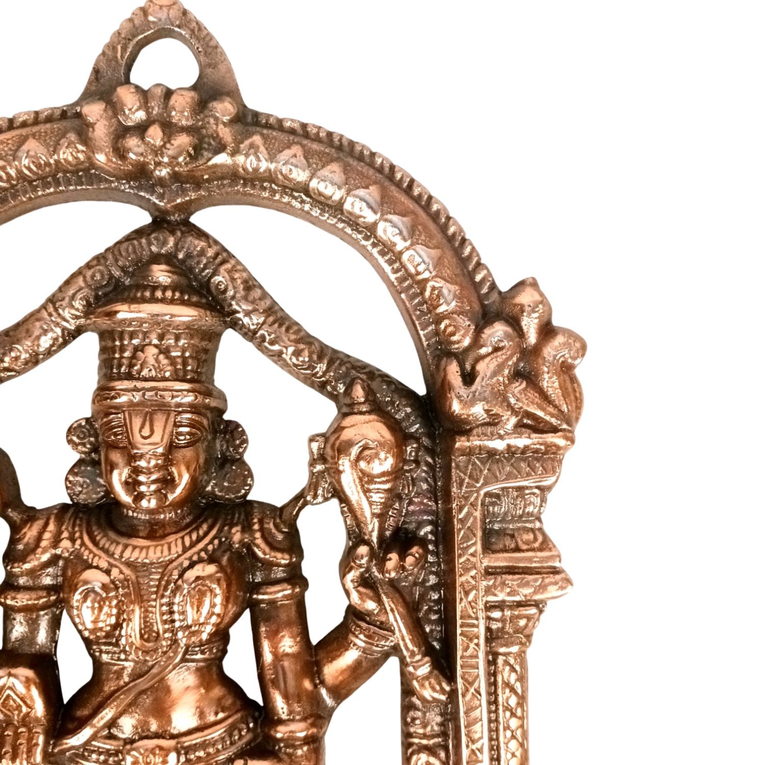 Tirupati Balaji Wall Hanging Idol For Home Temple - 14 Inch - Apkamart