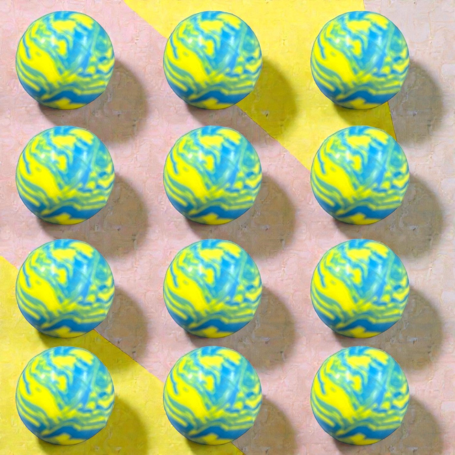Colorful Bouncy Balls for Kids Rubber High Bounce Jumping Balls | Crazy Super Bounce Play Balls for Indoor Outdoor Games | Return Gifts Toys for Boys and Girls - Apkamart #Style_Pack Of 12