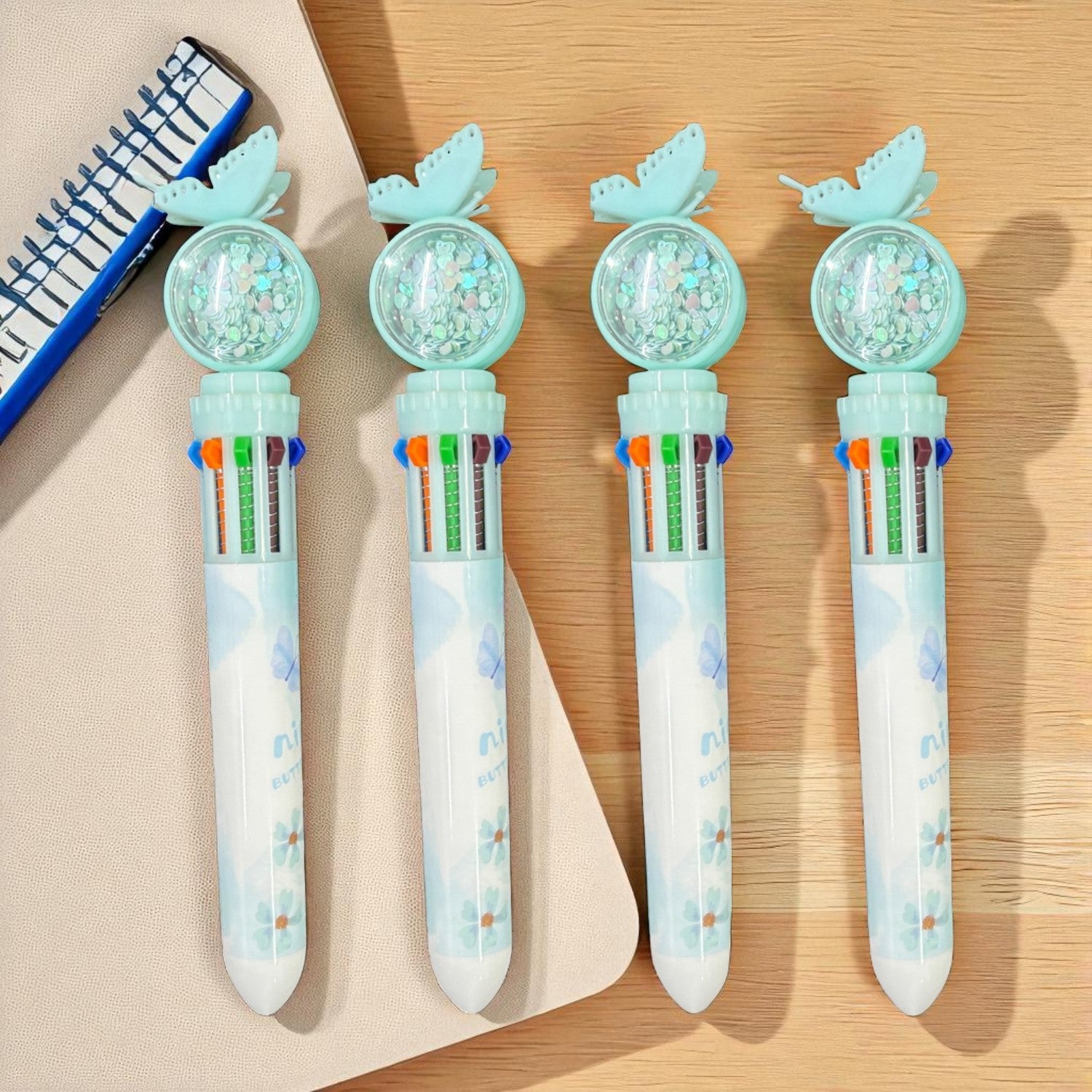 Ball Pen | Ballpoint Pens - for Kids, Girls, Boys, Students, School, Birthday Gift & Return Gifts - Pack of 2 - Apkamart #Style_Pack Of 4