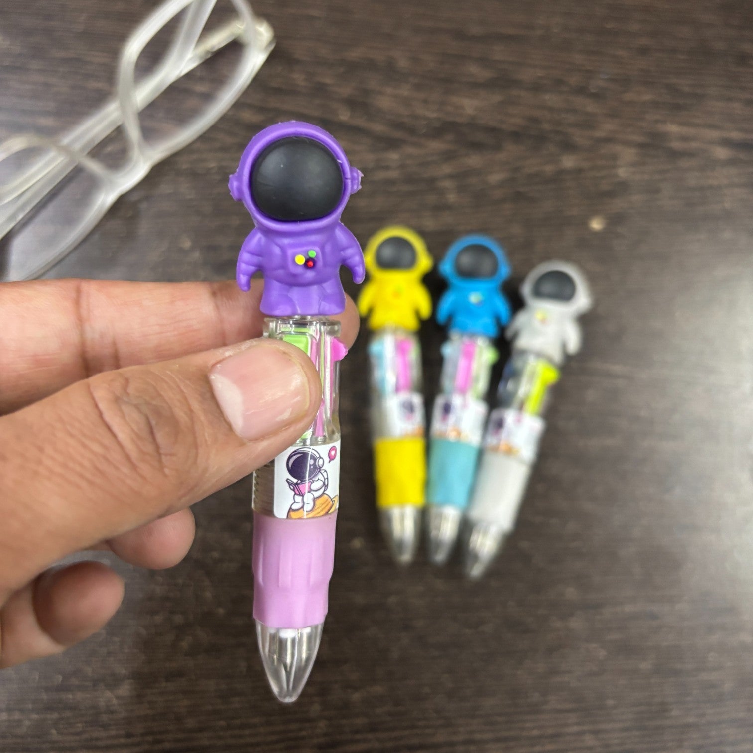 Mini Ball Pen | Ballpoint Pen | Push Button Multicolor Pen - for Students, Kids, Girls, Boys, School, Drawing, Birthday Gift & Return Gifts