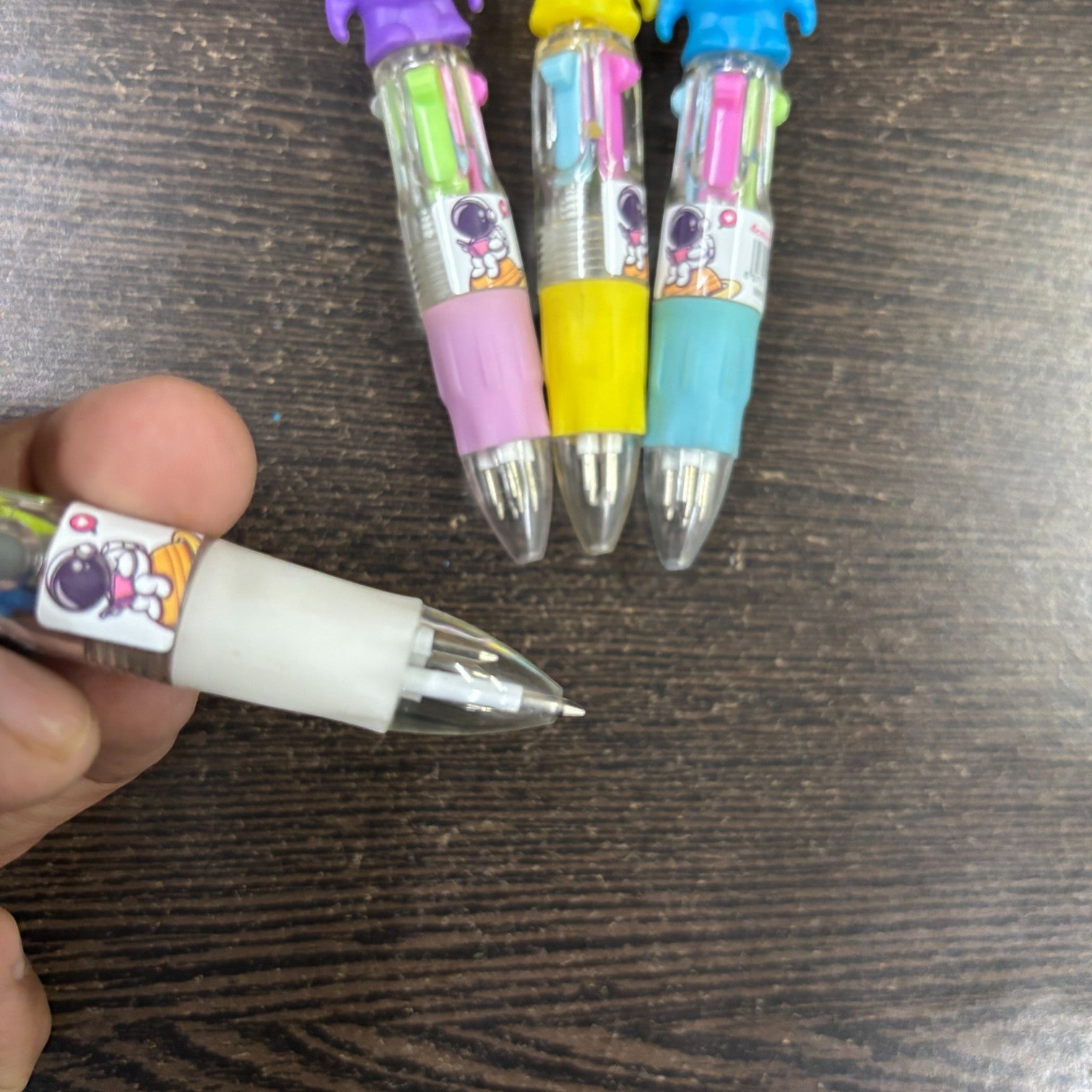 Mini Ball Pen | Ballpoint Pen | Push Button Multicolor Pen - for Students, Kids, Girls, Boys, School, Drawing, Birthday Gift & Return Gifts