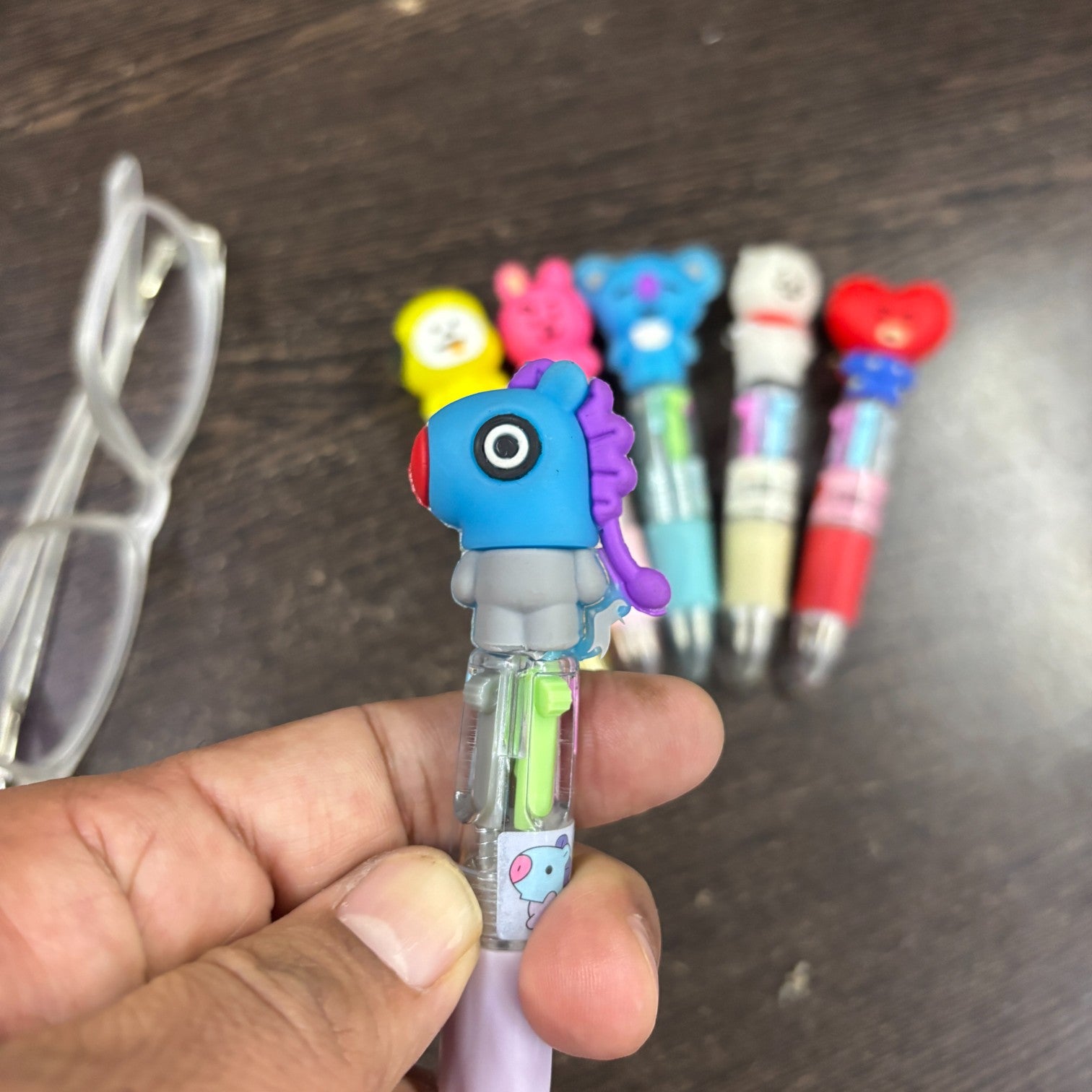 Mini Ball Pen | Ballpoint Pen | Push Button Multicolor Pen - for Students, Kids, Girls, Boys, School, Drawing, Birthday Gift & Return Gifts