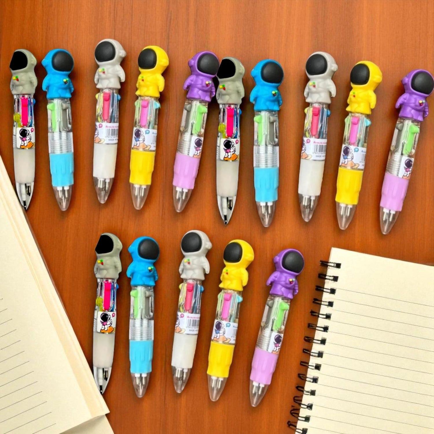 Mini Ball Pen | Ballpoint Pen | Push Button Multicolor Pen - for Students, Kids, Girls, Boys, School, Drawing, Birthday Gift & Return Gifts-Pack of 2 - Apkamart #Style_Pack Of 15