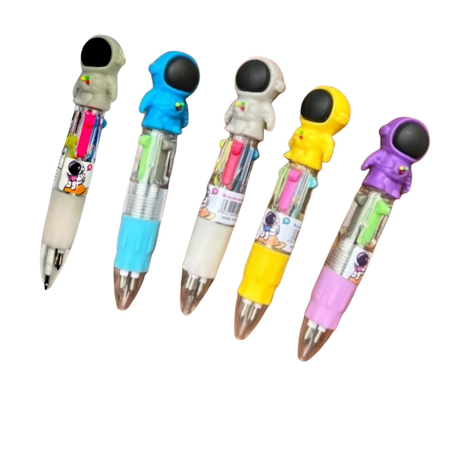 Mini Ball Pen | Ballpoint Pen | Push Button Multicolor Pen - for Students, Kids, Girls, Boys, School, Drawing, Birthday Gift & Return Gifts-Pack of 2 - Apkamart #Style_Pack Of 5