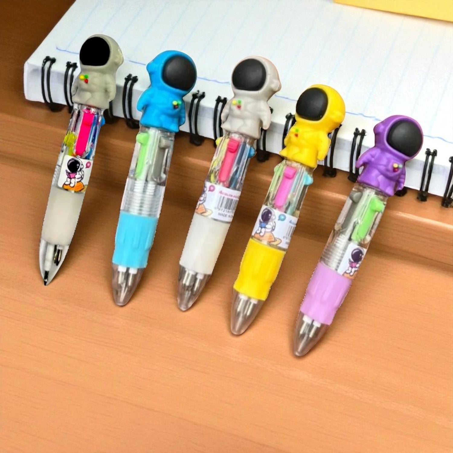 Mini Ball Pen | Ballpoint Pen | Push Button Multicolor Pen - for Students, Kids, Girls, Boys, School, Drawing, Birthday Gift & Return Gifts-Pack of 2 - Apkamart #Style_Pack Of 5