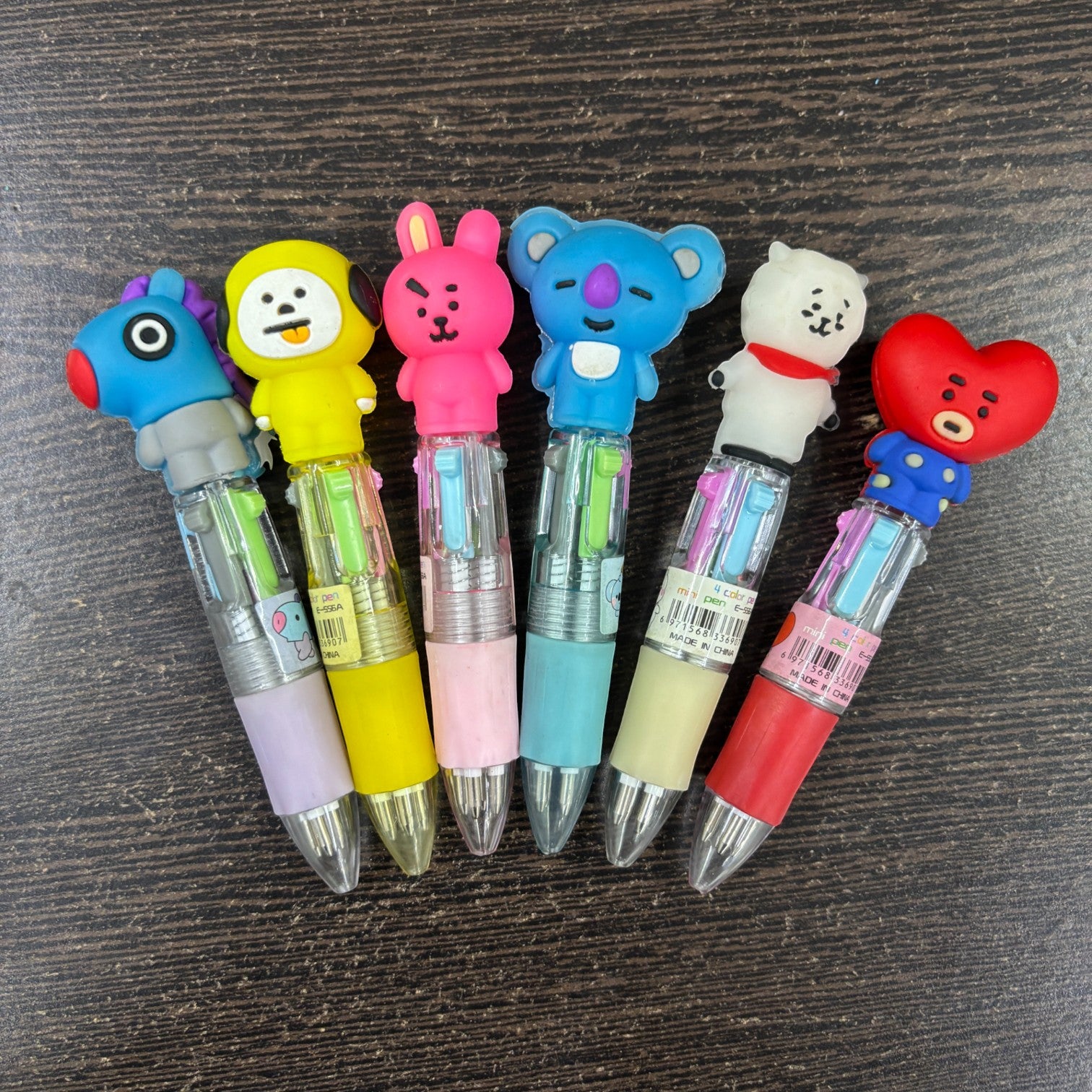 Mini Ball Pen | Ballpoint Pen | Push Button Multicolor Pen - for Students, Kids, Girls, Boys, School, Drawing, Birthday Gift & Return Gifts