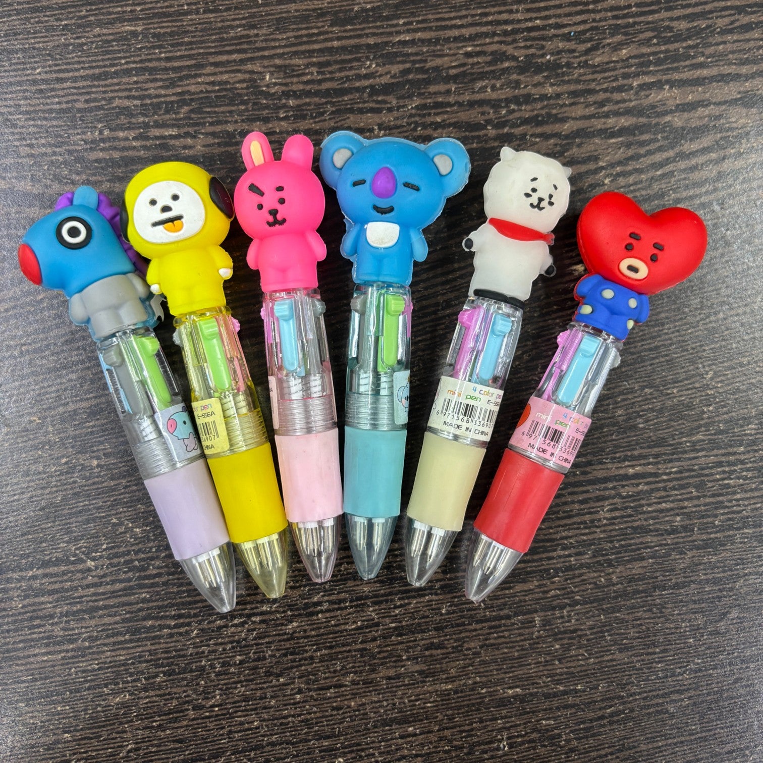 Mini Ball Pen | Ballpoint Pen | Push Button Multicolor Pen - for Students, Kids, Girls, Boys, School, Drawing, Birthday Gift & Return Gifts