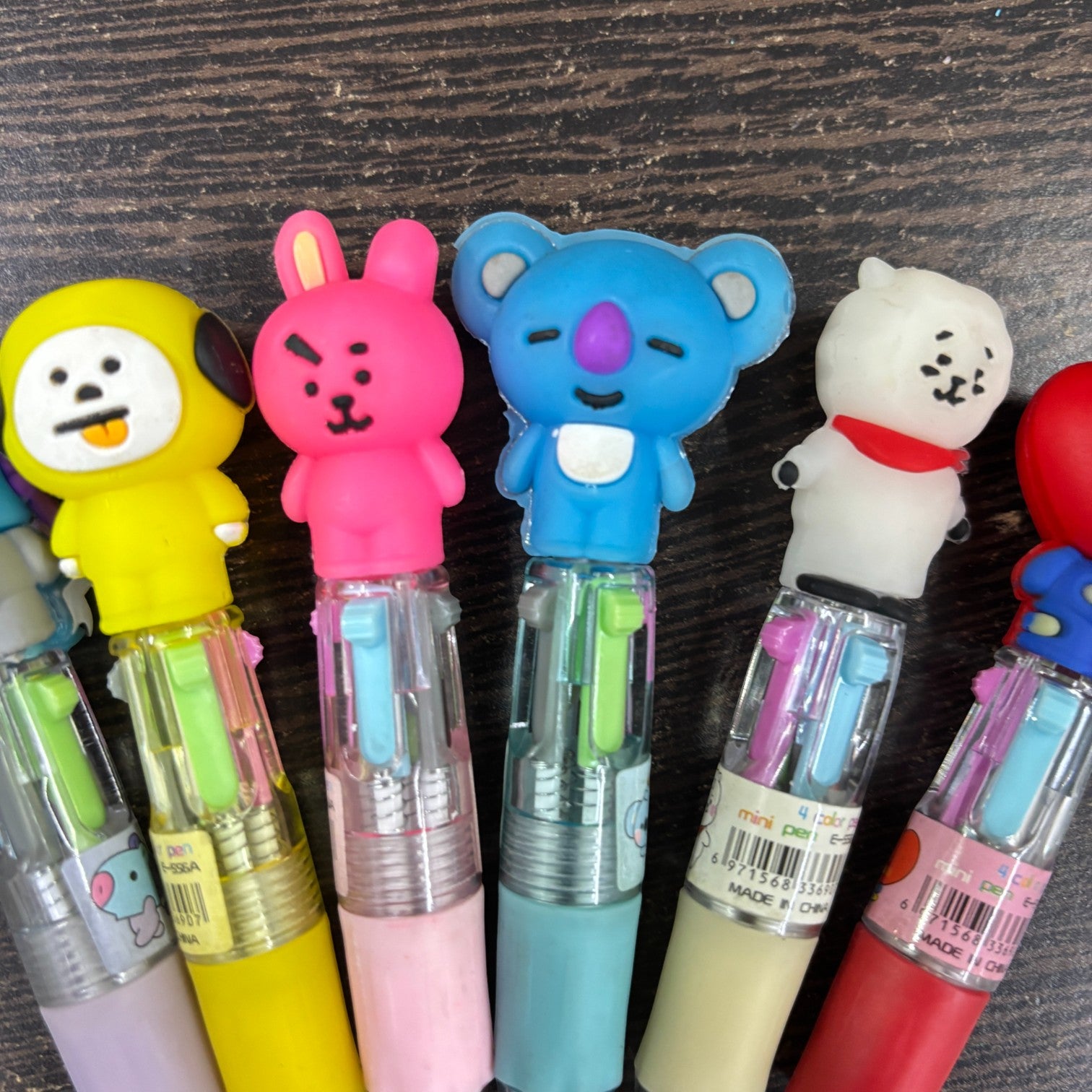 Mini Ball Pen | Ballpoint Pen | Push Button Multicolor Pen - for Students, Kids, Girls, Boys, School, Drawing, Birthday Gift & Return Gifts