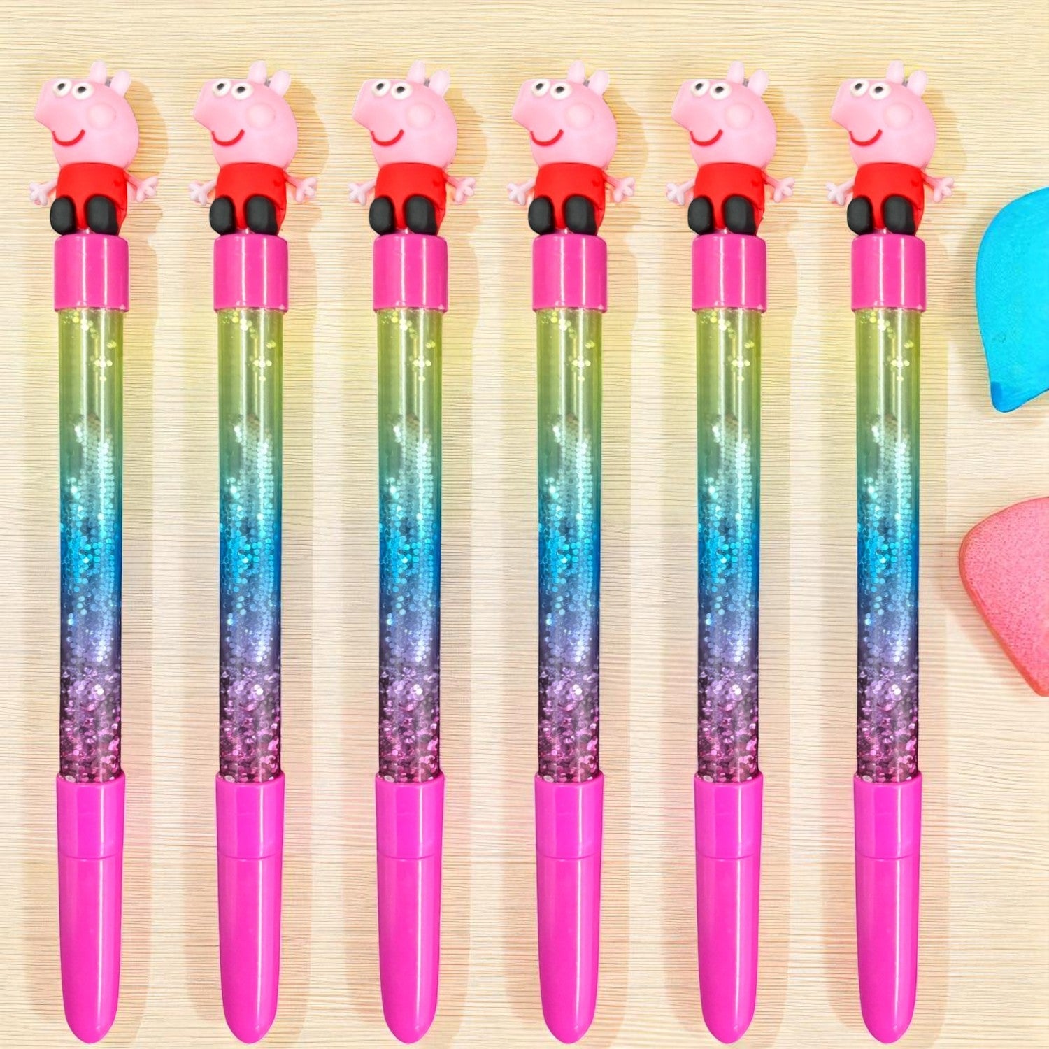 Ballpoint Pens | Ball Pen | Writing Pen For Smooth Writing - for Kids, Girls, Boys, Students, School, Birthday Gift & Return Gifts - Pack of 2 - Apkamart #Style_Pack Of 6