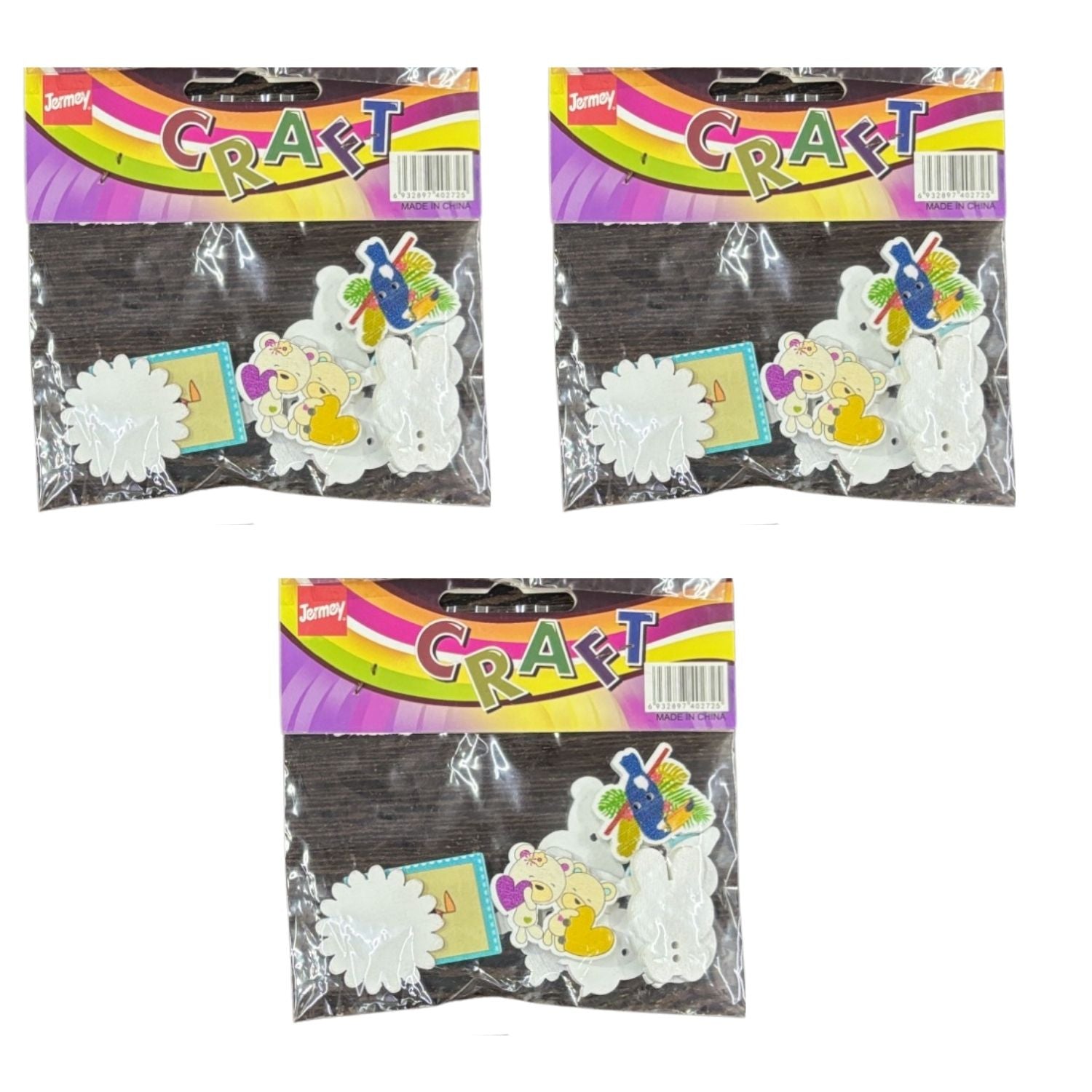 Small Beeds DIY Kit for Bracelet Making Beeds for Pendant Making | Vibrant Small Beeds for Jewellery Craft Art Projects | Multi Color Beads Set for Kids & Adults - Apkamart #Style_Pack Of 3