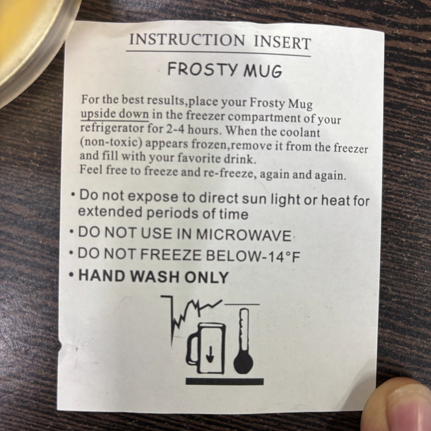 Freezer Beer Mug | Double Wall Insulated Gel Plastic Pint Glass | Freezable Mug for Chilled Beer, Juice & Drinks – Keeps Beverage Cold Longer - 350ml - Apkamart