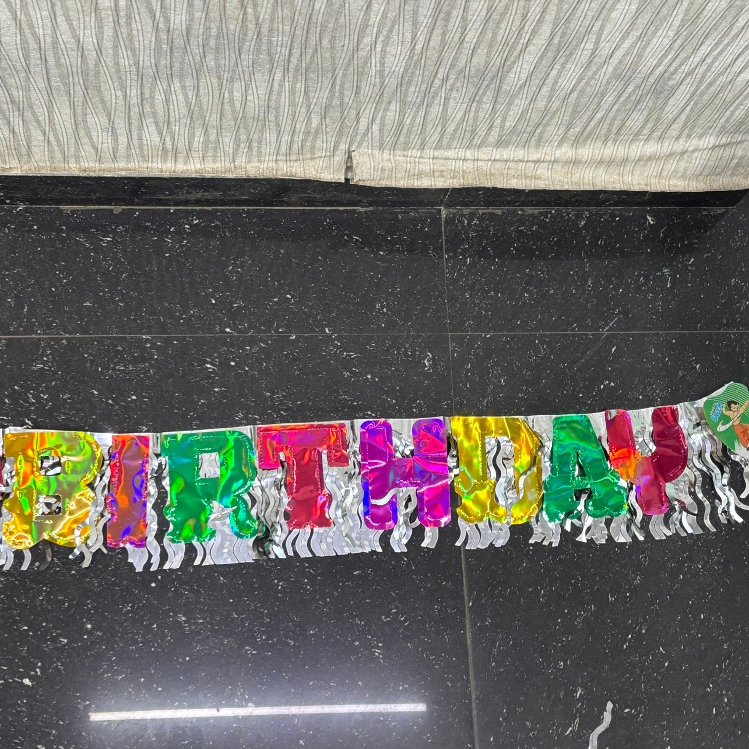 Happy Birthday Banner Colourful For Kids Party Home - Apkamart 