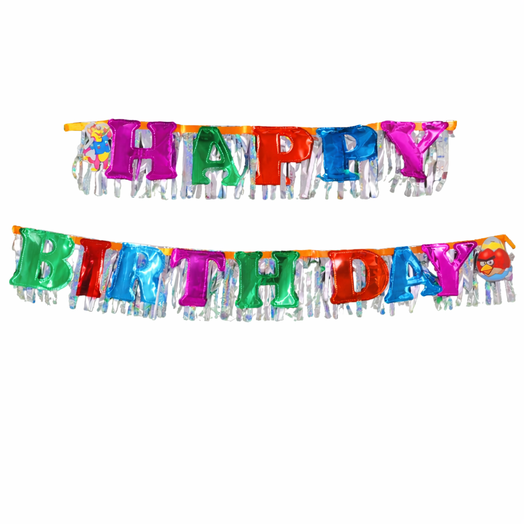 Happy Birthday Banner for Kids Birthday Party Decoration Colorful Birthday Banner for Home School Events Classroom & Party Supplies