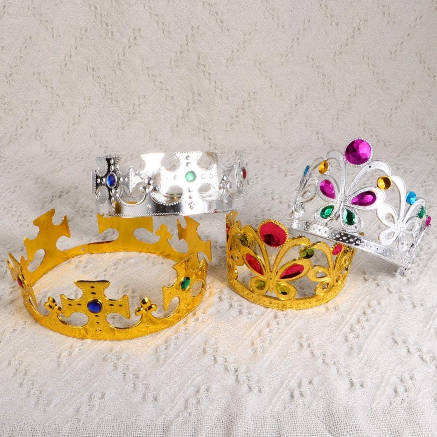 Birthday Crown for Girls | Birthday Girl Crown Headband for Kids Birthday Party Celebration, Cake Cutting, Photoshoot & Princess Theme Events