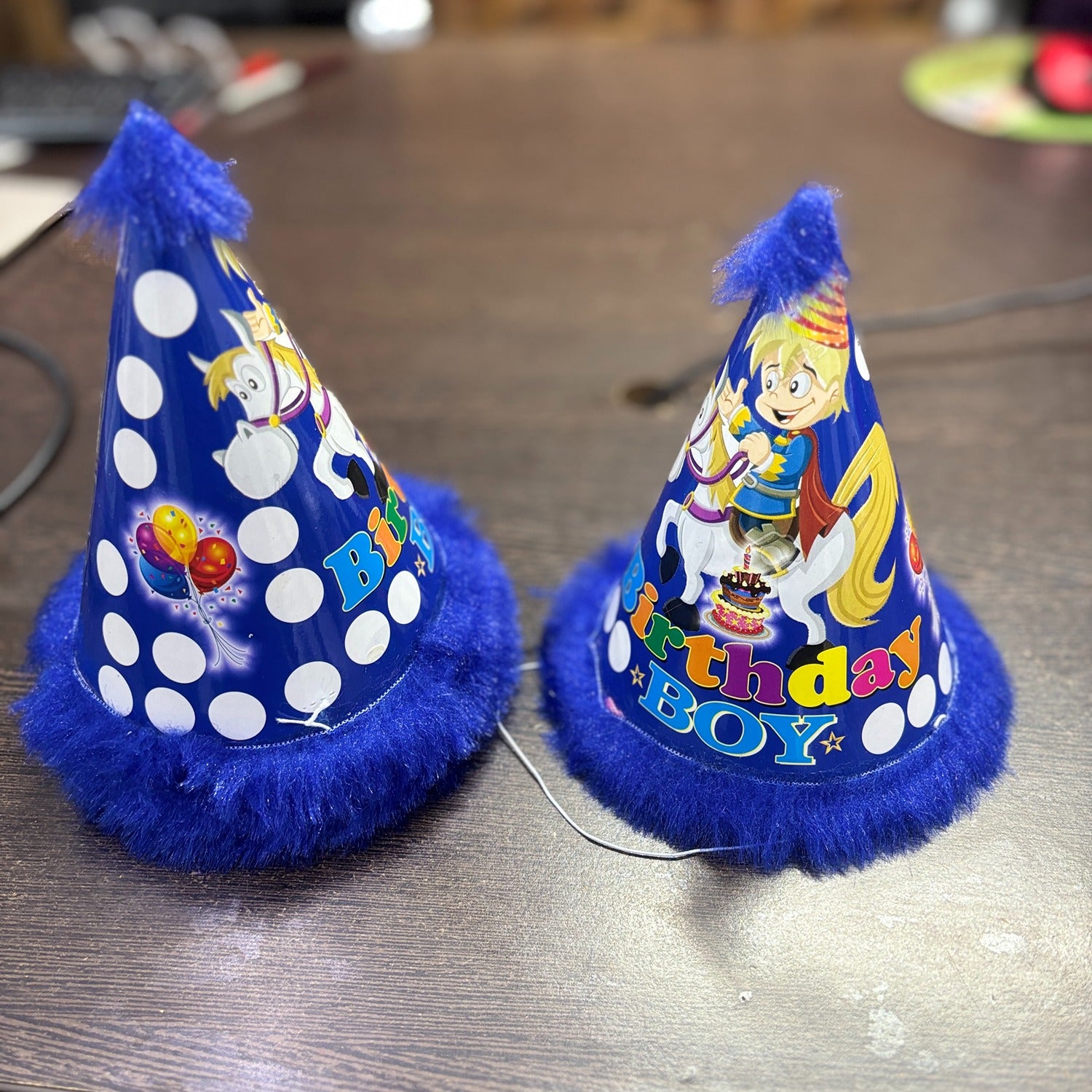 Birthday Caps for Boys | Happy Birthday Party Caps for Kids | Colorful Birthday Cap for Kids Celebration | Birtday Party Caps for Home & School Parties