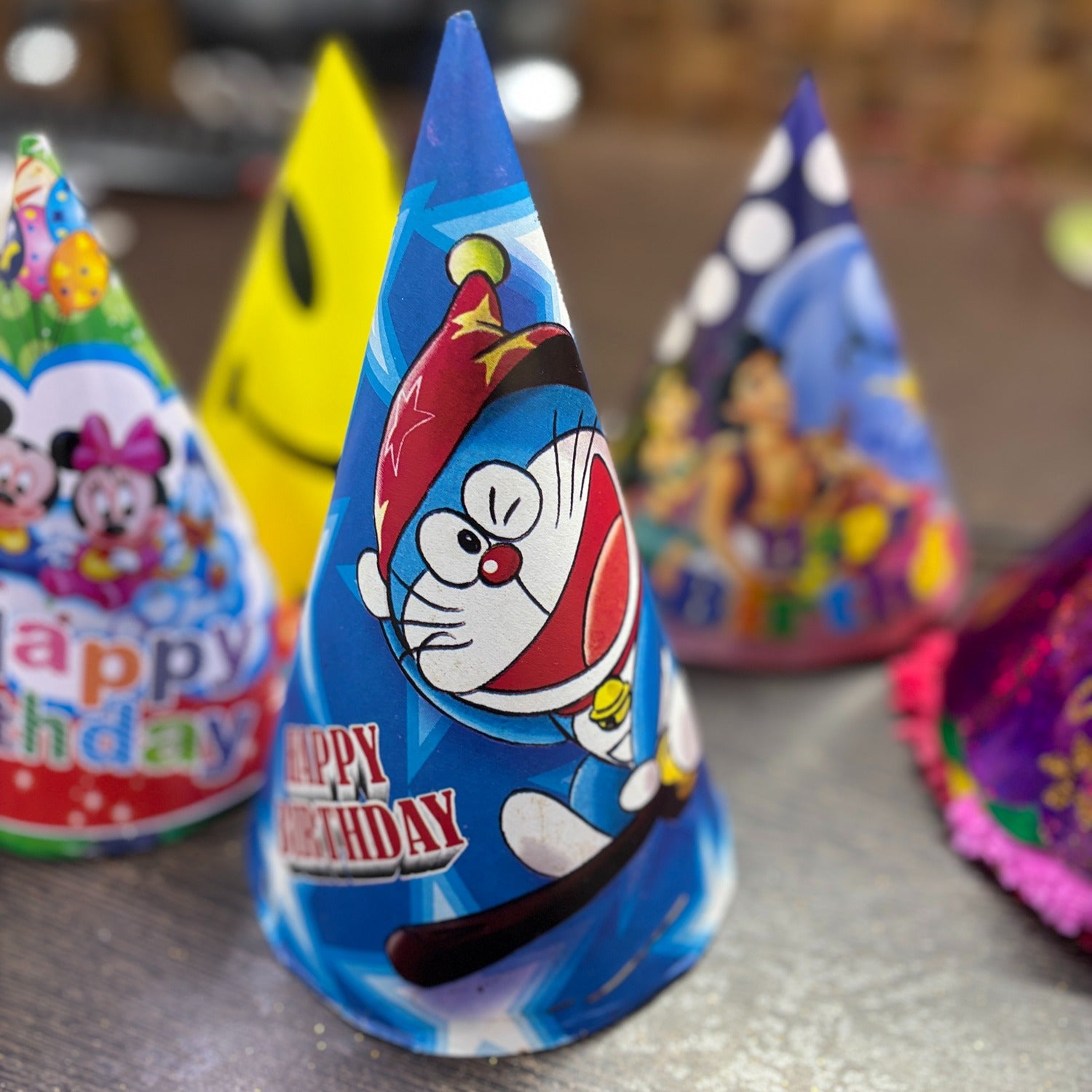 Birthday Caps for Girls | Happy Birthday Party Caps for Kids | Colorful Birthday Party Cap for Kids Celebration | Party Caps for Home & School Parties