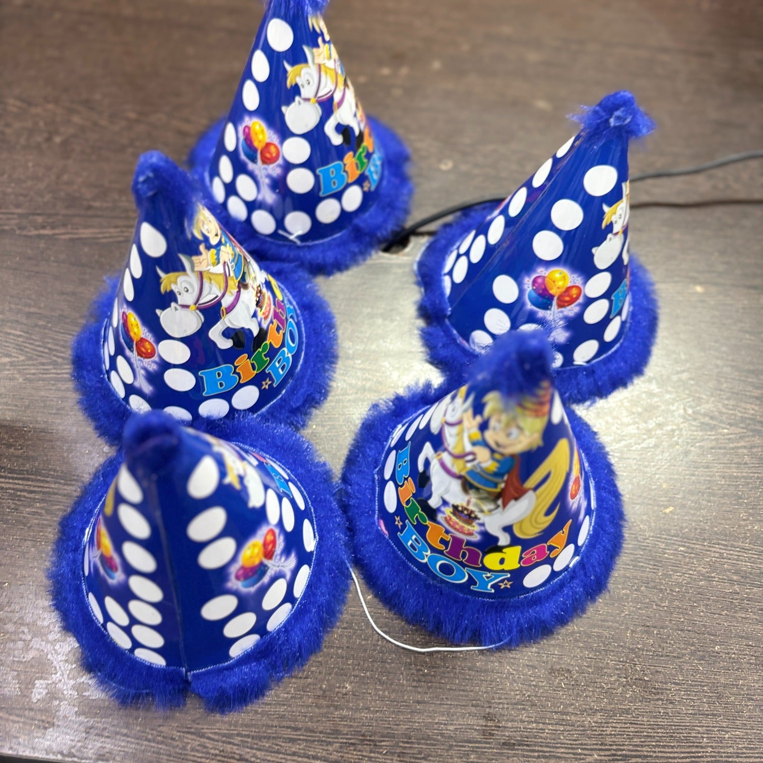 Birthday Caps for Boys | Happy Birthday Party Caps for Kids | Colorful Birthday Cap for Kids Celebration | Birtday Party Caps for Home & School Parties