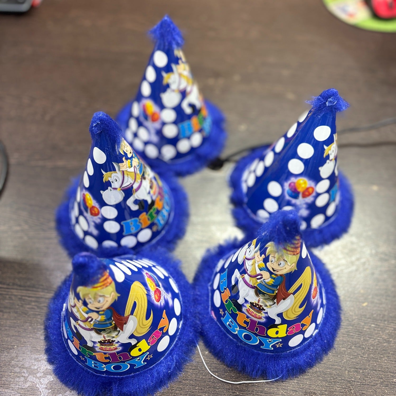 Birthday Caps for Boys | Happy Birthday Party Caps for Kids | Colorful Birthday Cap for Kids Celebration | Birtday Party Caps for Home & School Parties