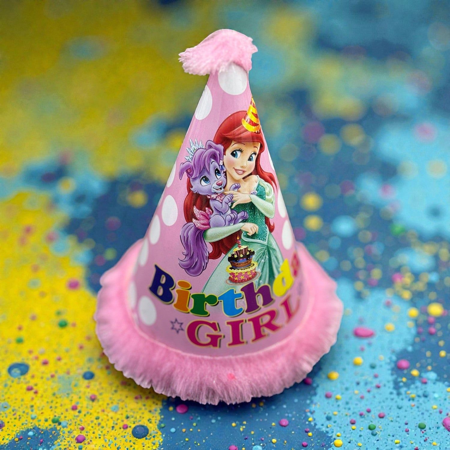 Birthday Caps for Girls | Happy Birthday Party Caps for Kids | Colorful Birthday Cap for Kids Celebration | Birtday Party Caps for Home & School Parties