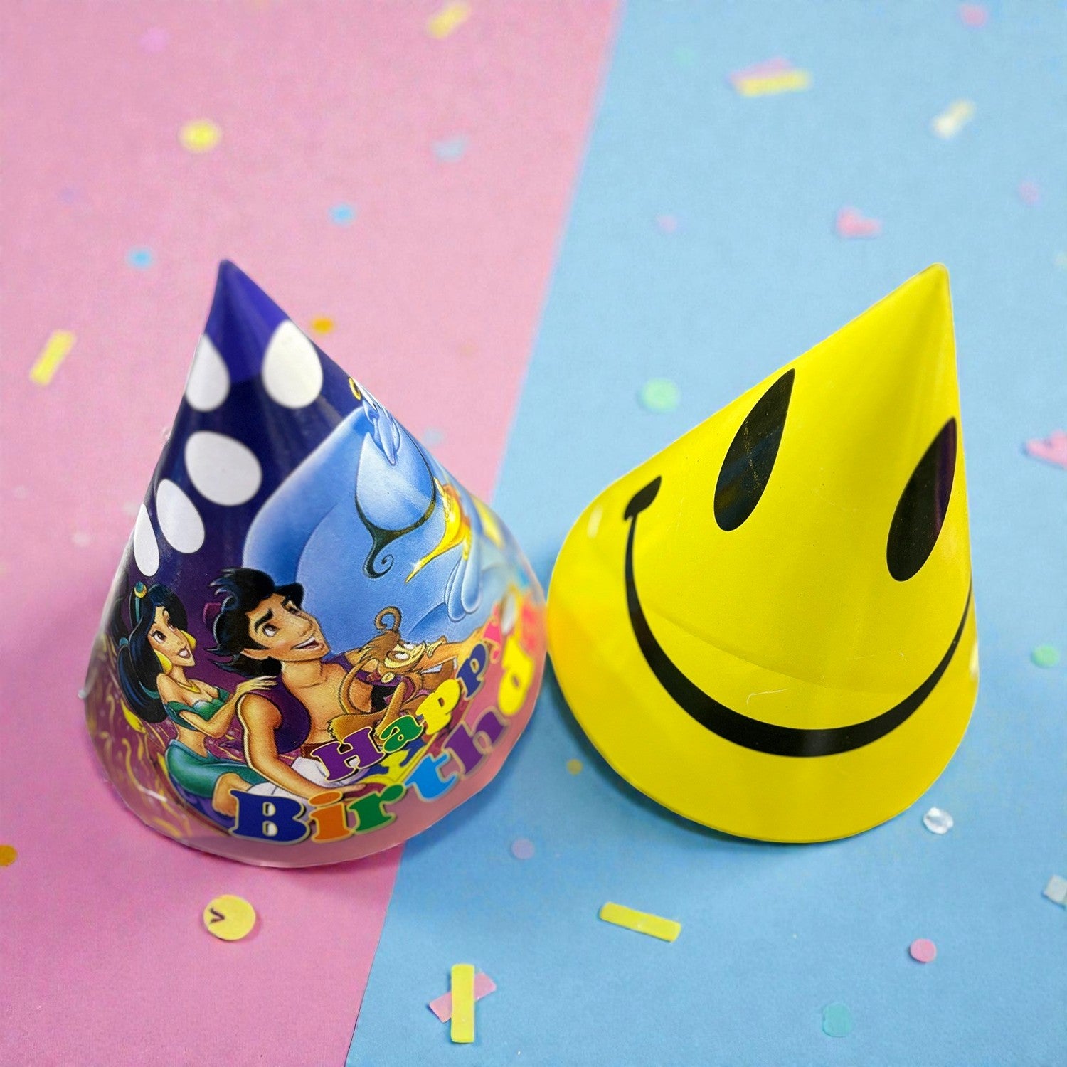 Birthday Caps for Girls | Happy Birthday Party Caps for Kids | Colorful Birthday Party Cap for Kids Celebration | Party Caps for Home & School Parties