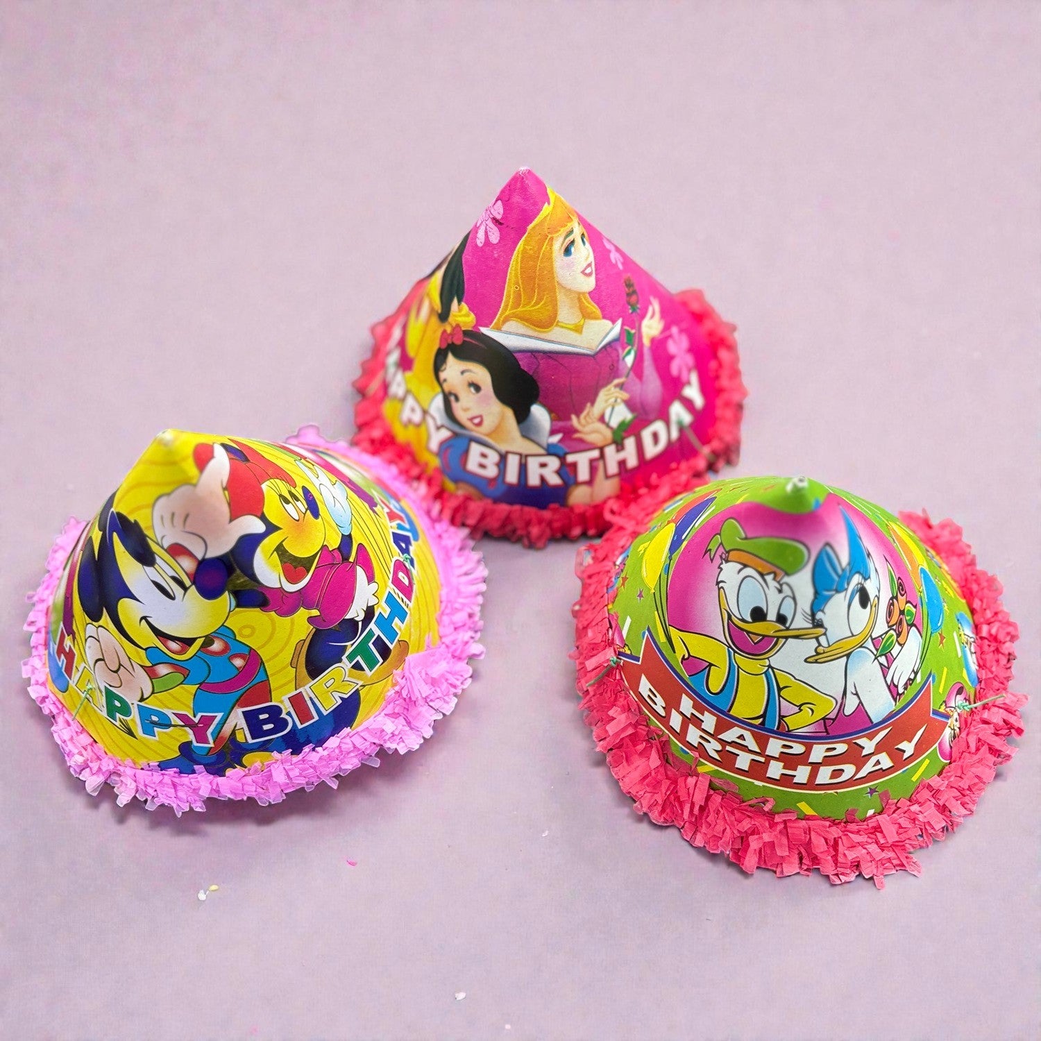 Birthday Caps for Girls | Happy Birthday Party Caps for Kids | Colorful Birthday Party Cap for Kids Celebration | Party Caps for Home & School Parties