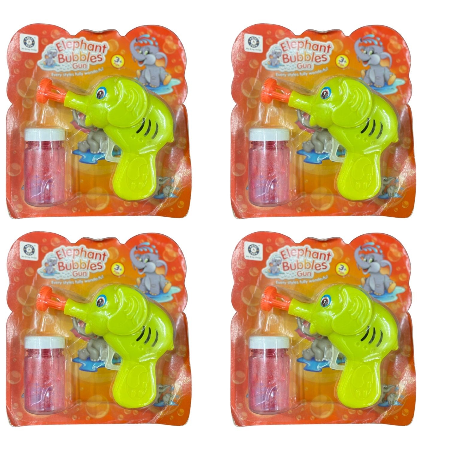 Bubble Maker & Bubble Blower Toy for Kids | Outdoor Play Bubble Solution Toy | Birthday & Return Gift - Apkamart #Style_Pack Of 4