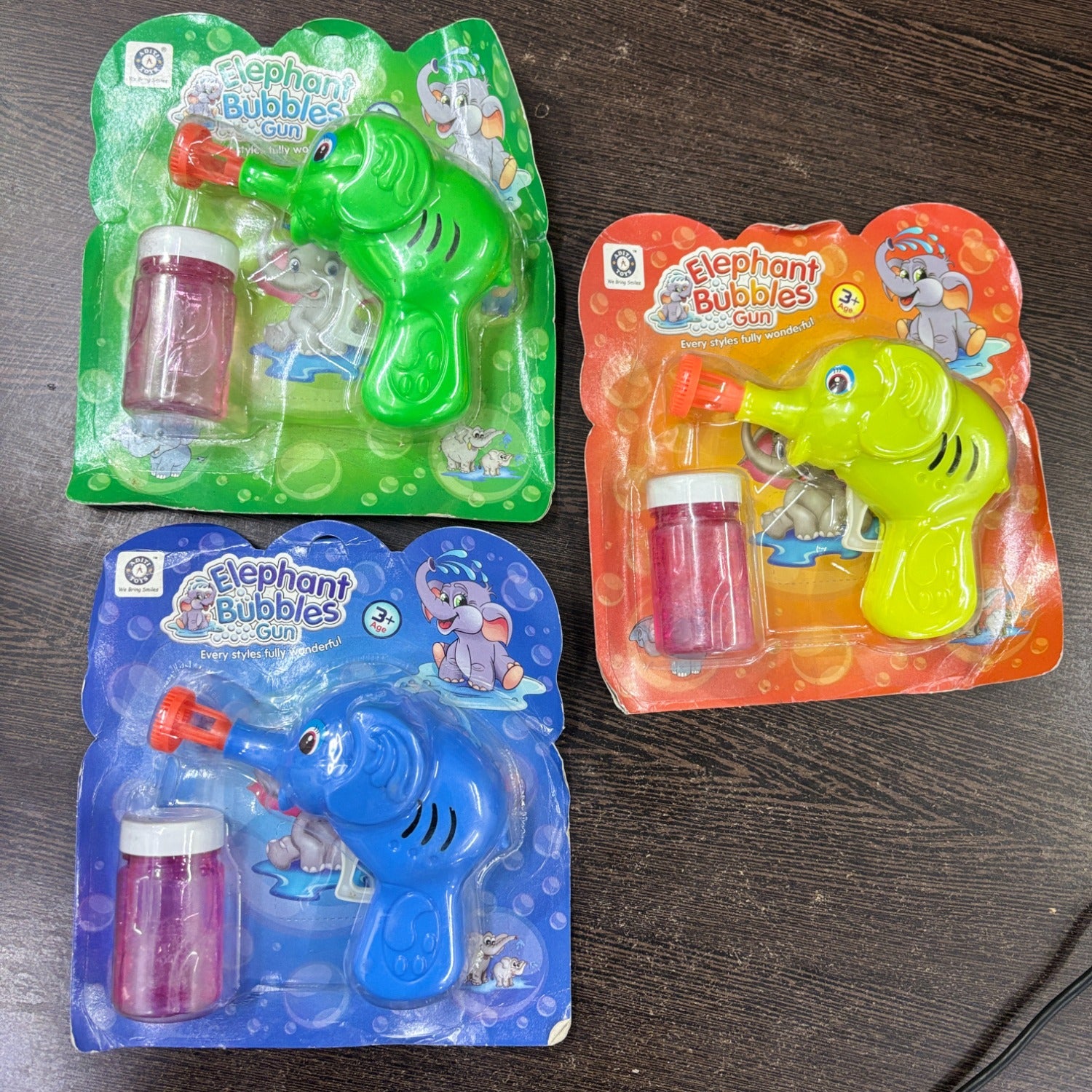 Elephant Bubble Gun - Kids Outdoor Bubble Return Gift