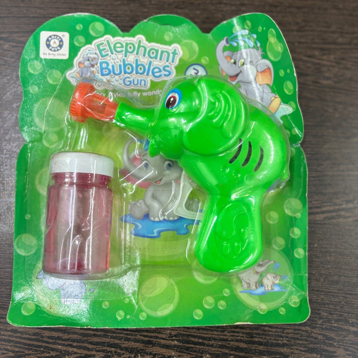 Elephant Bubble Gun - Kids Outdoor Bubble Return Gift