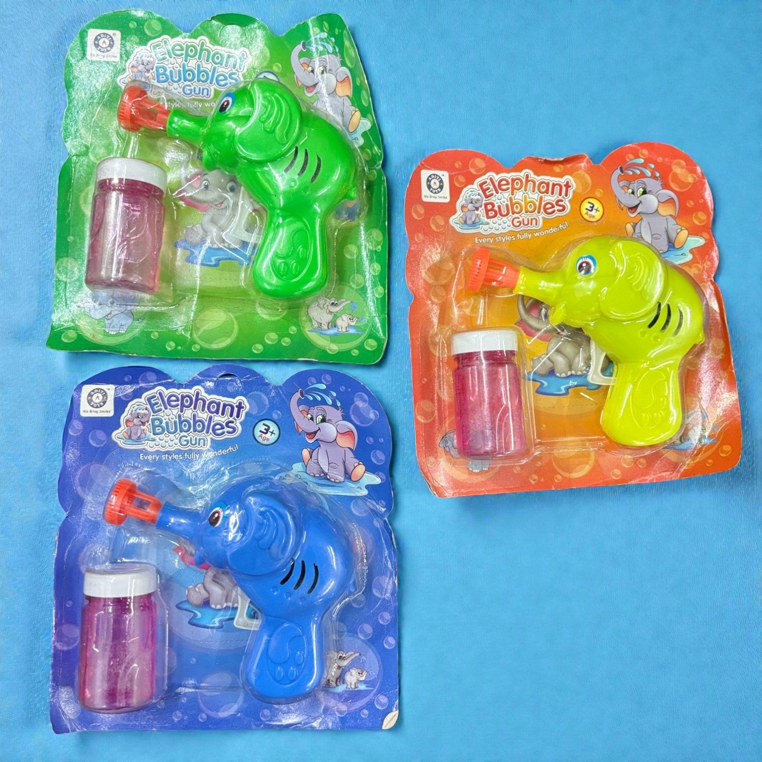 Bubble Maker & Bubble Blower Toy for Kids | Outdoor Play Bubble Solution Toy | Birthday & Return Gift - Apkamart #Style_Pack Of 3