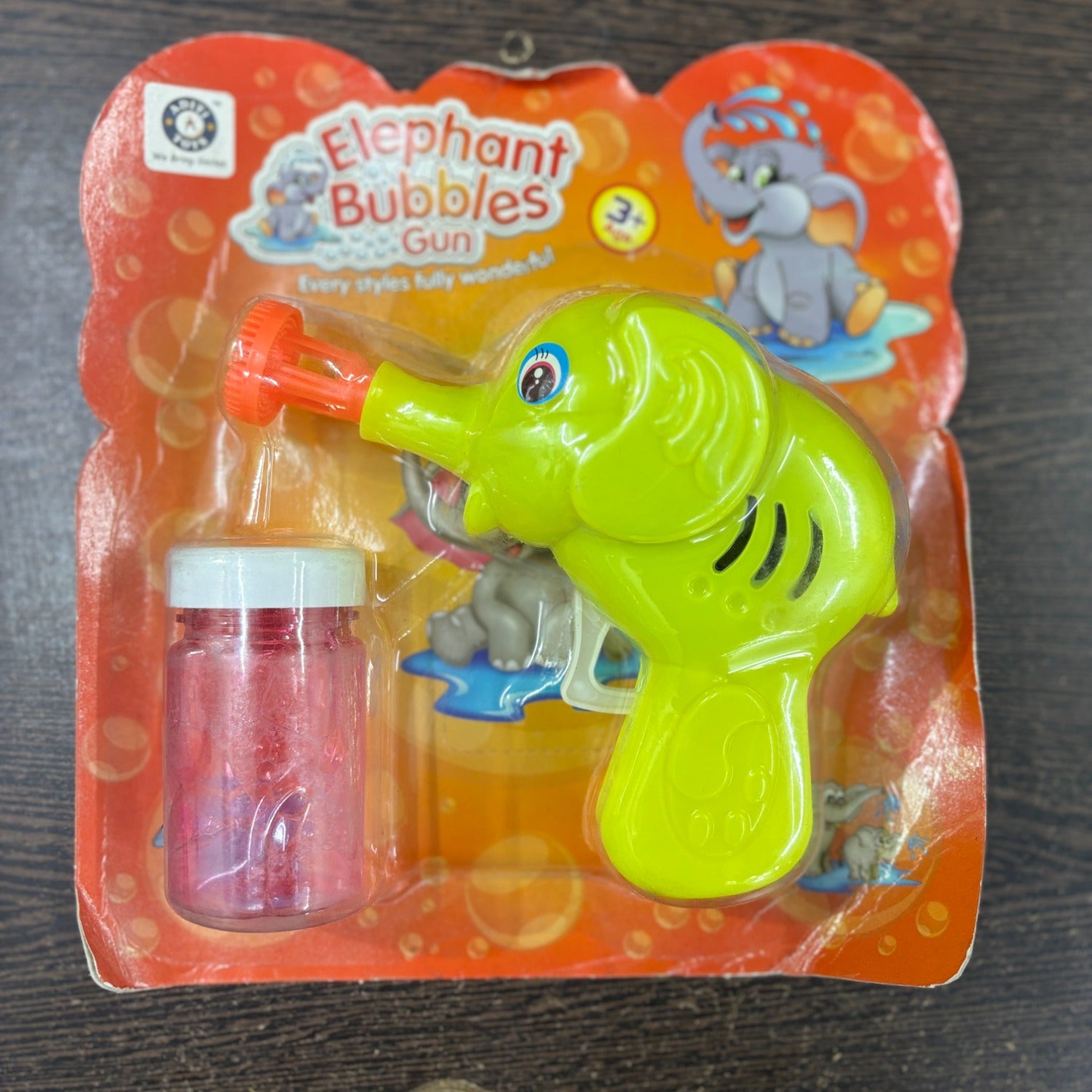 Elephant Bubble Gun - Kids Outdoor Bubble Return Gift