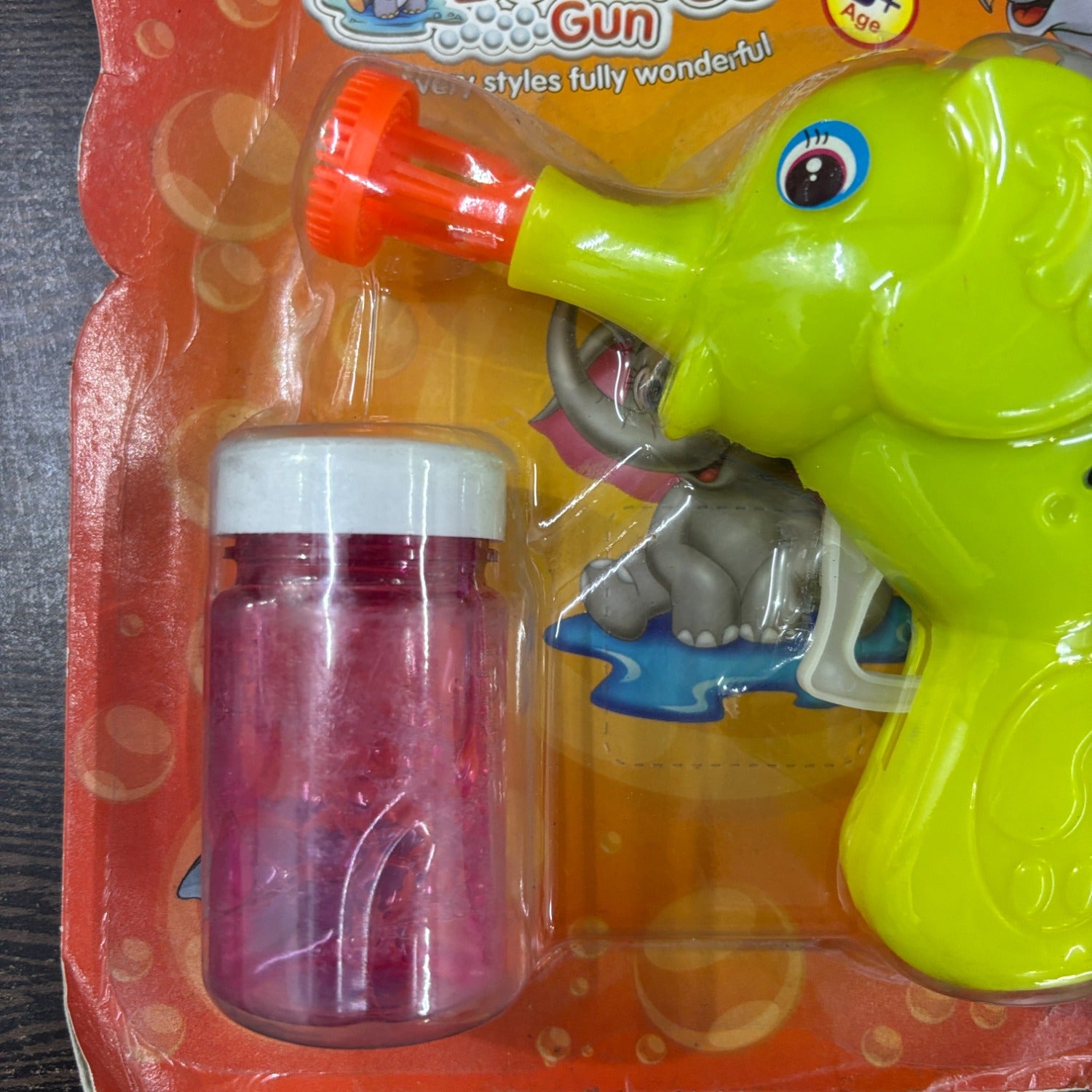 Elephant Bubble Gun - Kids Outdoor Bubble Return Gift