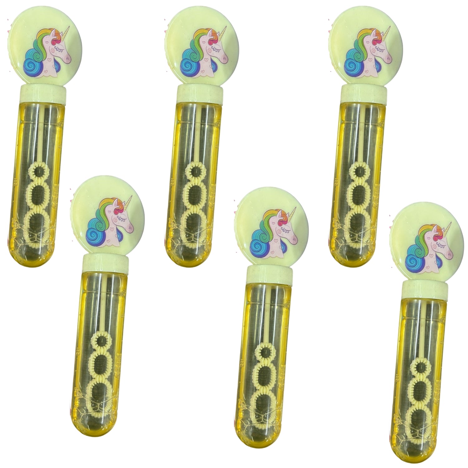 Bubble Maker for Outdoor Fun | Works with All Bubble Solutions | Party Favor, Return Gift - Apkamart #Style_Pack Of 6