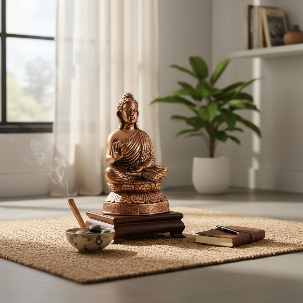 Buddha Statue Idol For Home Decor – 18 Inch