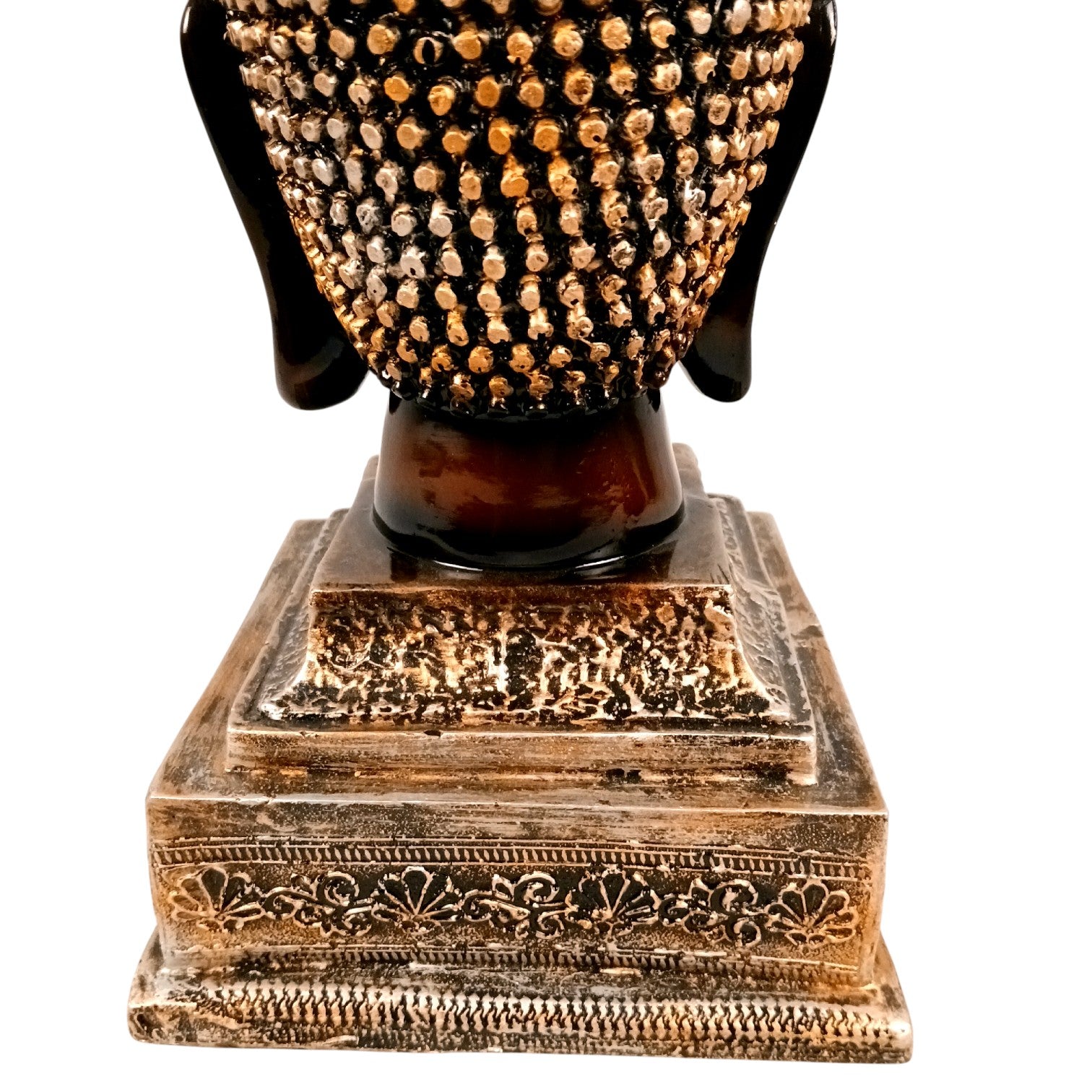 Buddha Head Statues | Lord Gautam Buddha - Idol Showpiece - For Living room, Home, Table, Shelf, Office Décor | Zen Decoration - 15 Inch - Apkamart