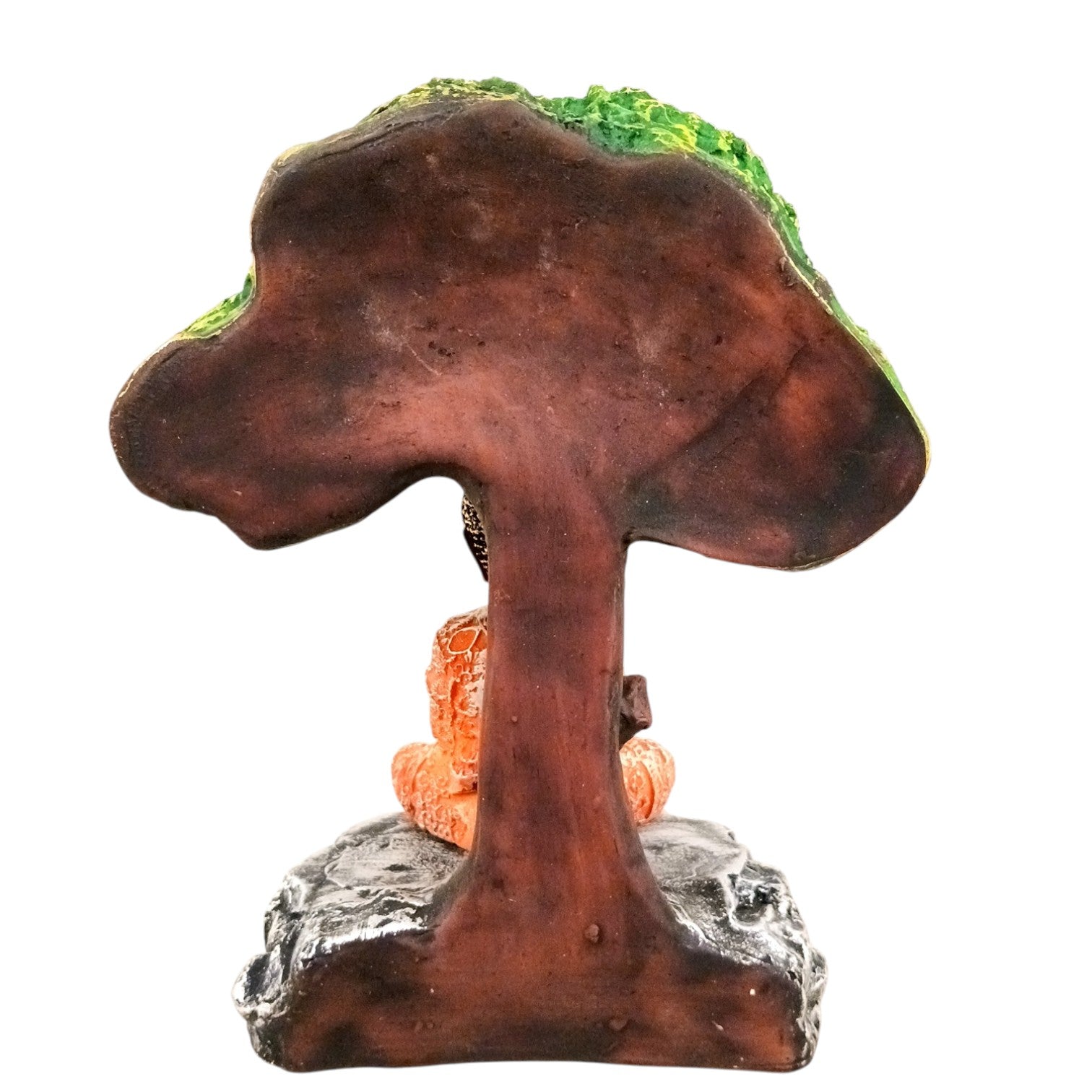 Buddha Statue | Lord Gautam Buddha in Meditation Under Tree Idol Showpiece - For Living room, Home, Table, Shelf, Office Decor & Gift - 9 Inch - Apkamart