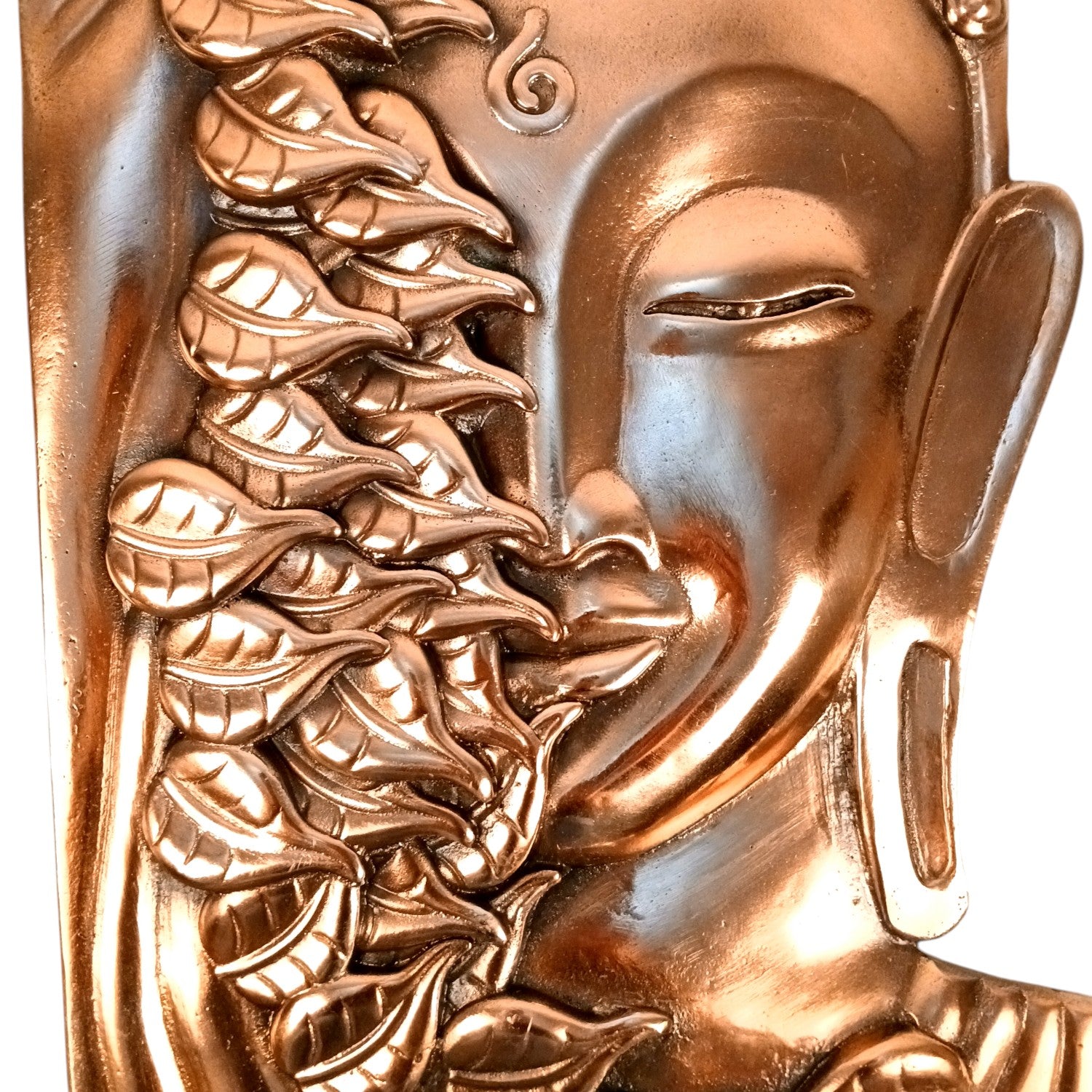 Buddha Wall Hanging Wall Art Showpiece | Handcrafted Home Decor Item | Elegant Buddha Art for Living Room & Bedroom | Ethnic Gift for Diwali & Birthday - 20 Inch - Apkamart