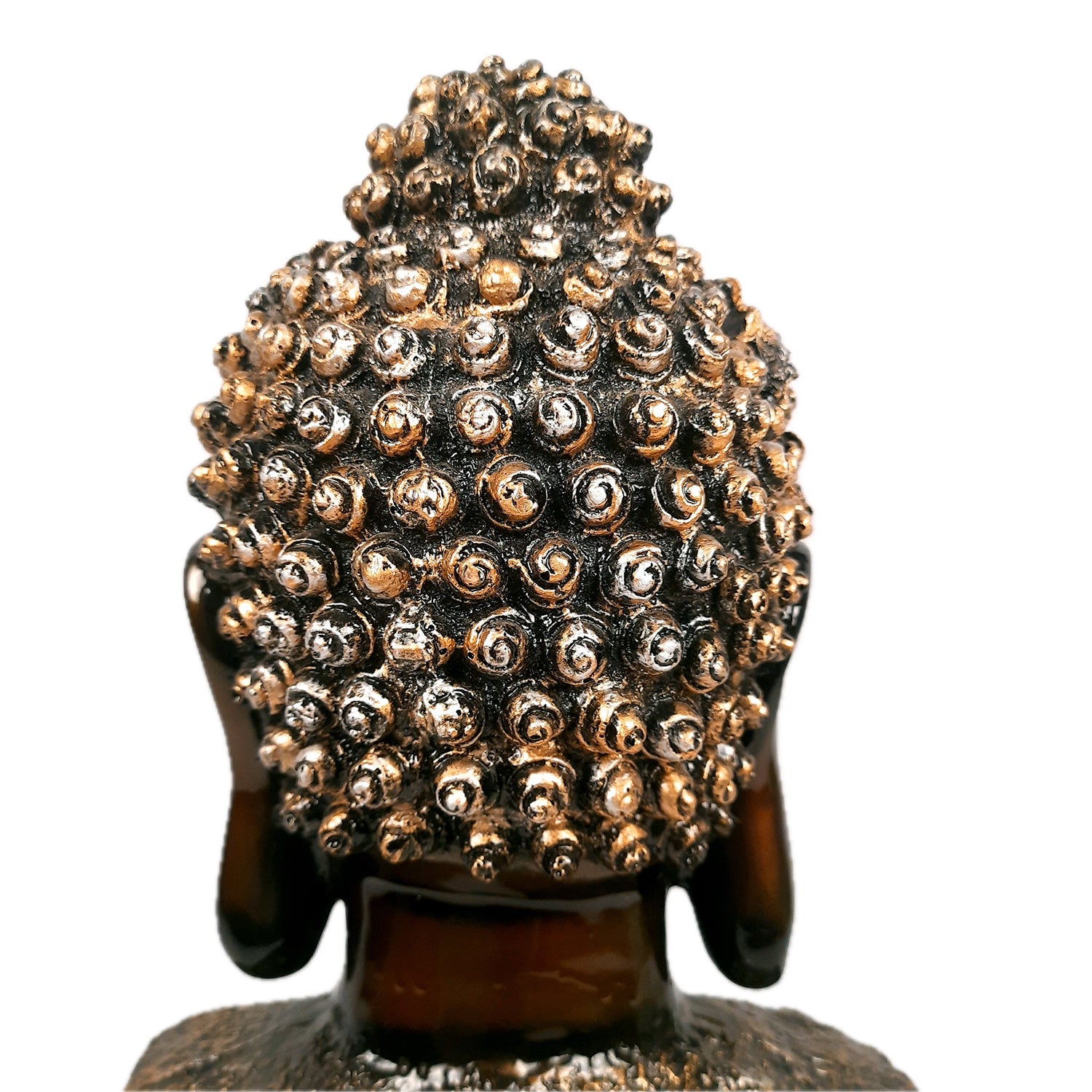 Buddha Head Showpiece | Buddha Face Statue - For Living room, Home, Table, Shelf, Office Decor | Housewarming & Birthday Gift -18 Inch - apkamart #style_style 2