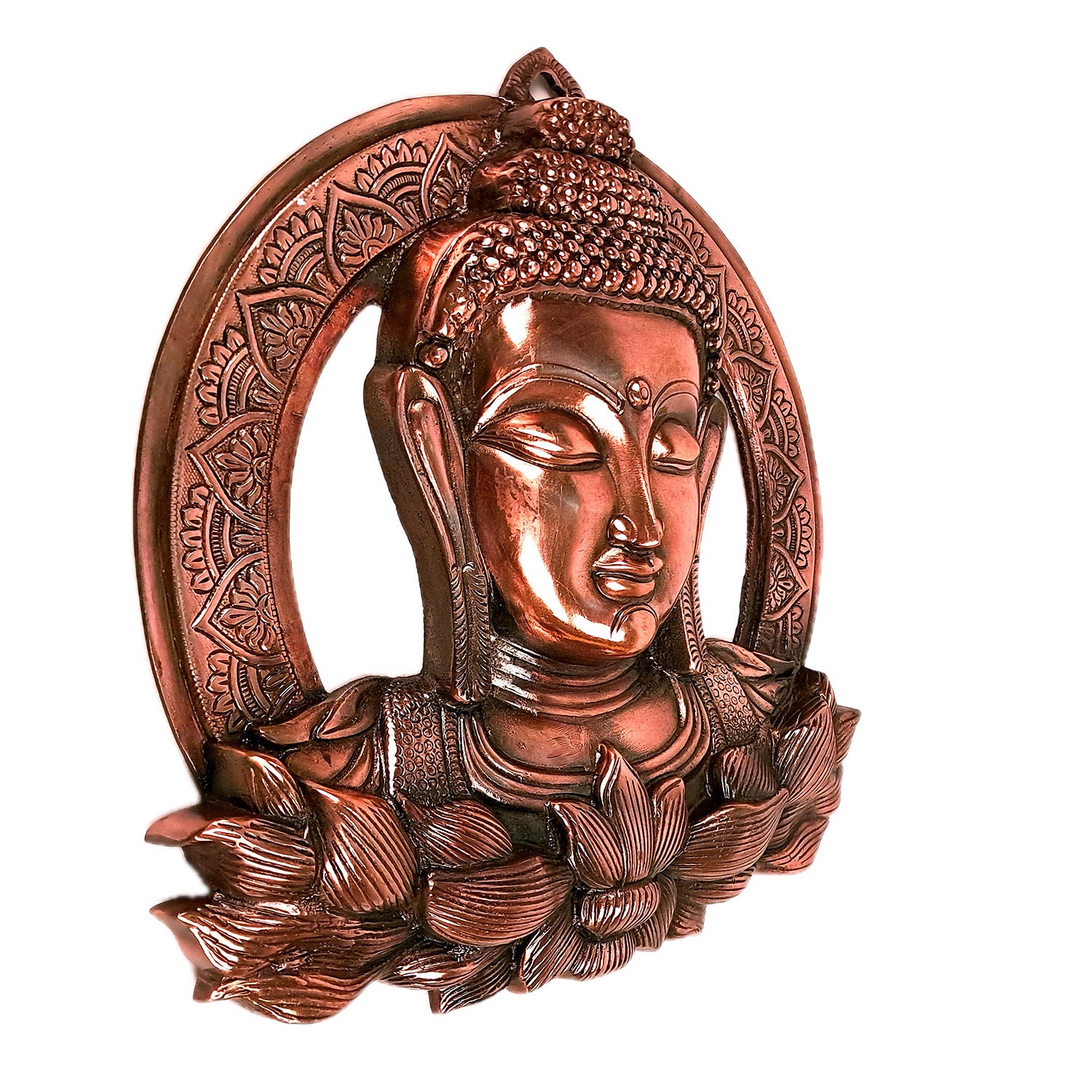 Lord Buddha Wall Hanging - Meditating Design | Bhagwan Buddha Wall Decor - For Home, Gifts & Office Decor | Spiritual Decor - 16 Inch - Apkamart