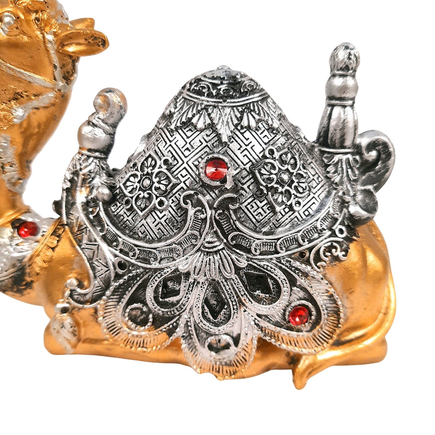 Camel Showpiece Set | Sitting & Standing Camel Statue for Home Décor & Vastu | Decorative Animal Figurines for Living Room, Table & Gifting - (Set of 2) - Apkamart