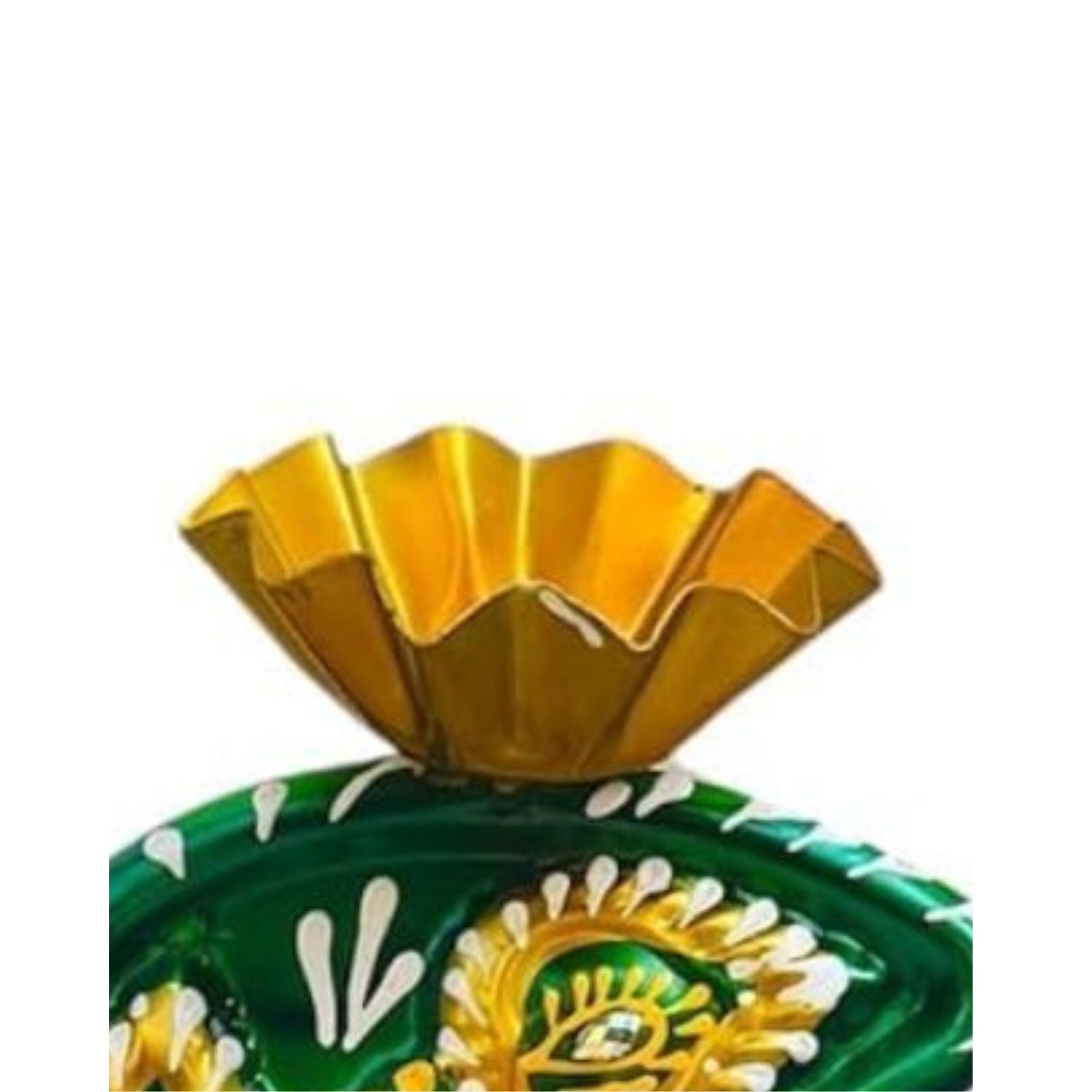 Peacock Tealight Holder 4 Slot Metal Home - Apkamart #Style_Design 2